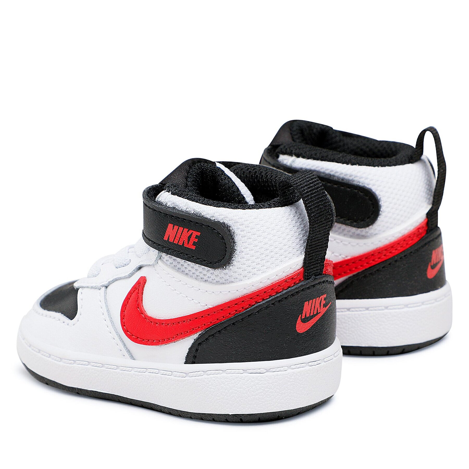 Nike Сникърси Court Borough Mid 2 (TDV) CD7784 110 Бял - Pepit.bg