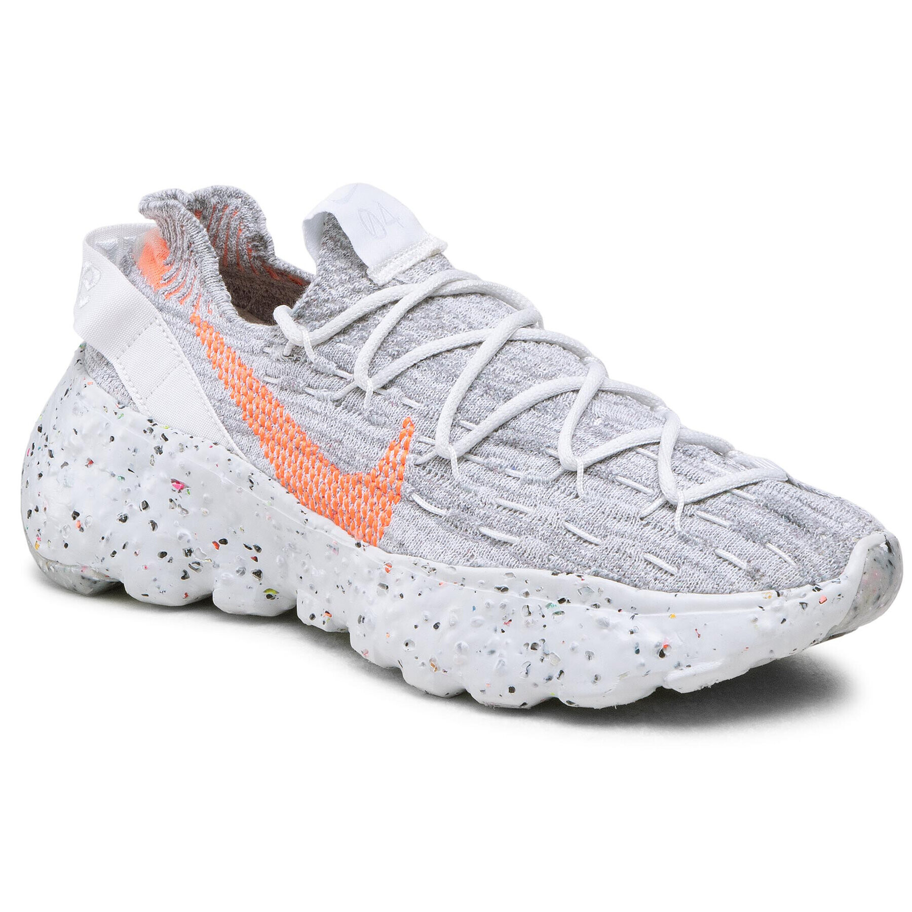 Nike Сникърси Space Hippie 04 CD3476 100 Сив - Pepit.bg