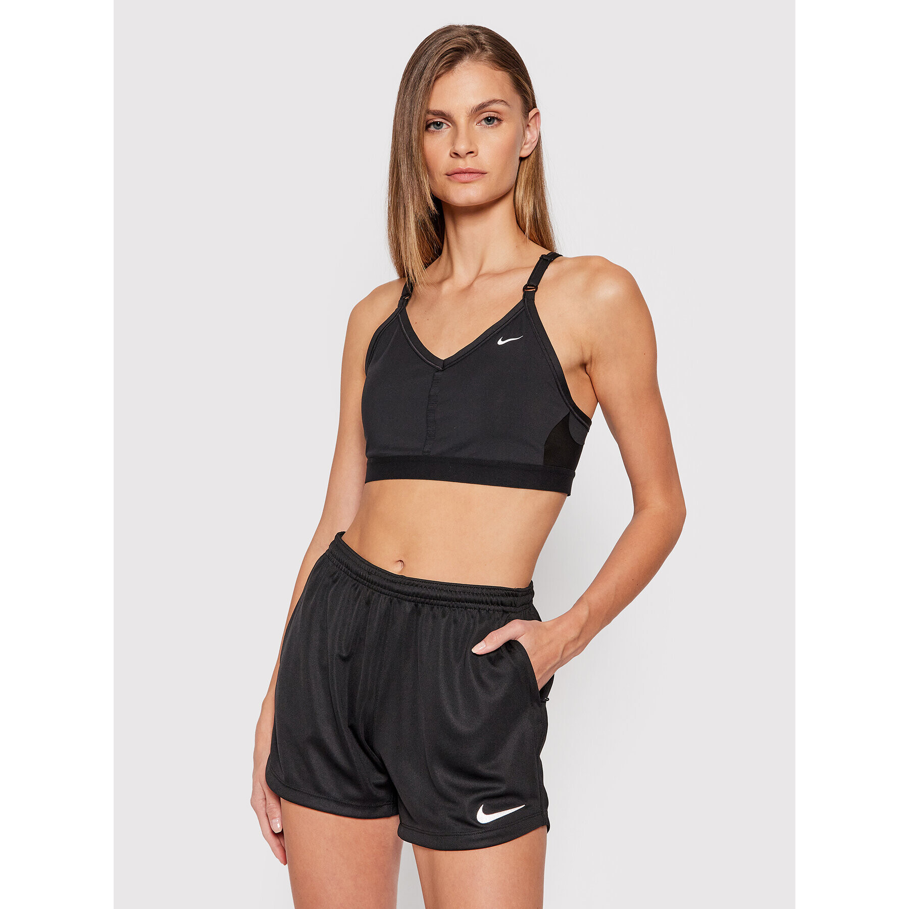 Nike Спортен сутиен Indy CZ4456 Черен - Pepit.bg