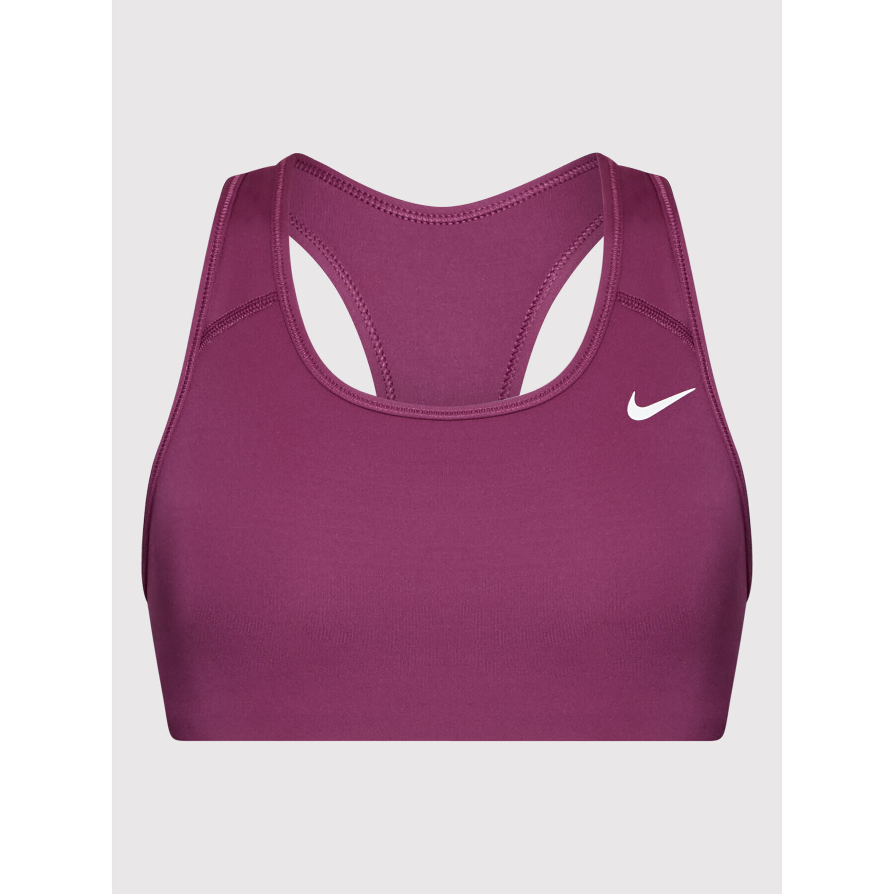 Nike Спортен сутиен Swoosh BV3630 Виолетов - Pepit.bg