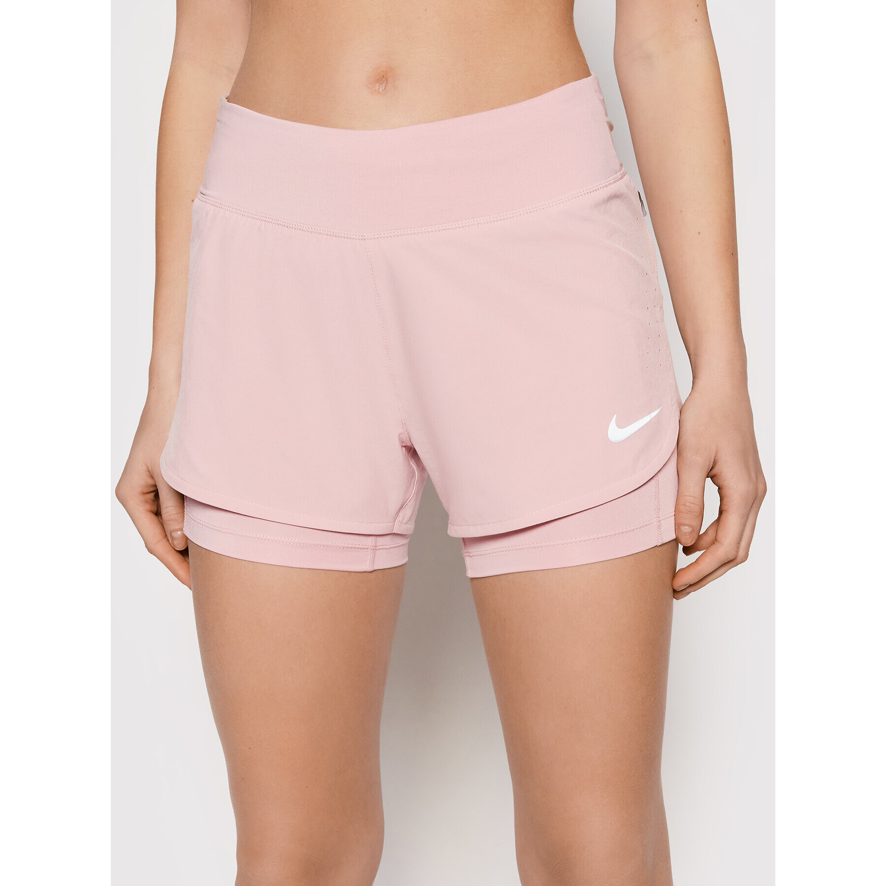 Nike Спортни шорти Eclipse CZ9570 Розов Regular Fit - Pepit.bg