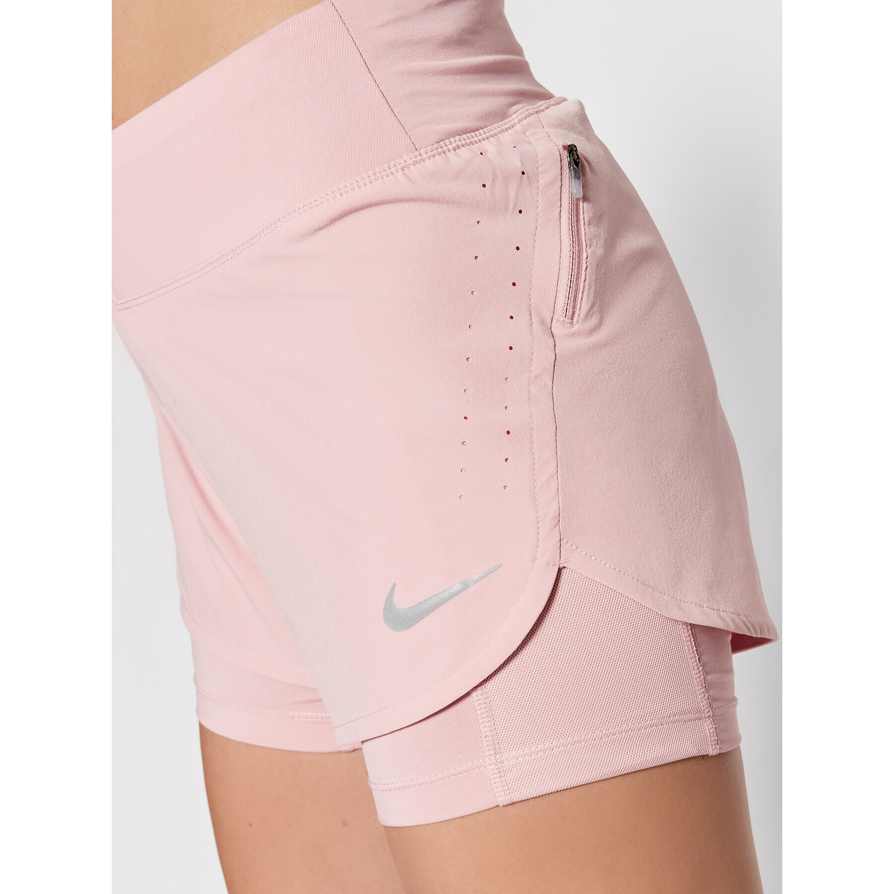 Nike Спортни шорти Eclipse CZ9570 Розов Regular Fit - Pepit.bg