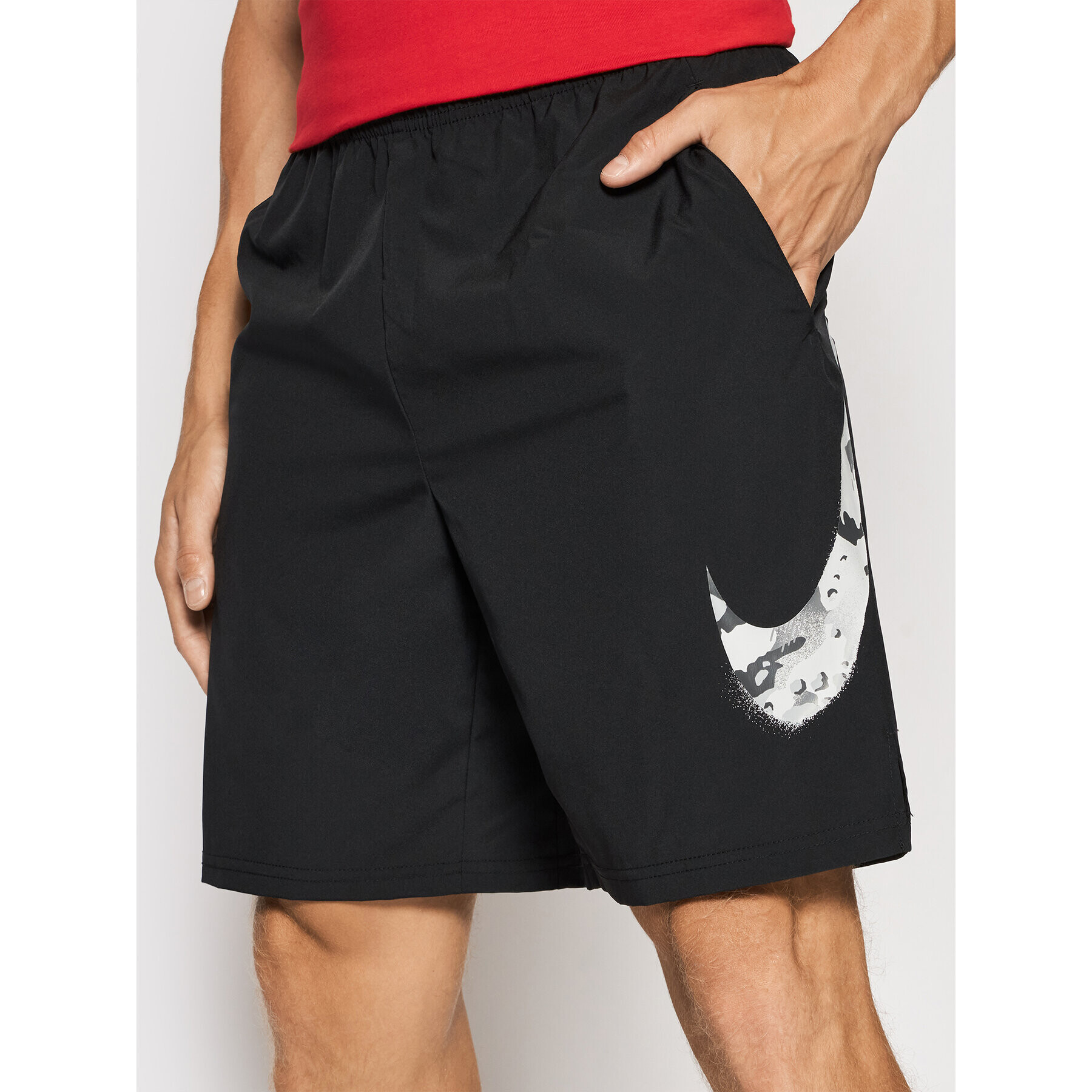 Nike Спортни шорти Flex Short Camo CZ2429 Черен Standard Fit - Pepit.bg