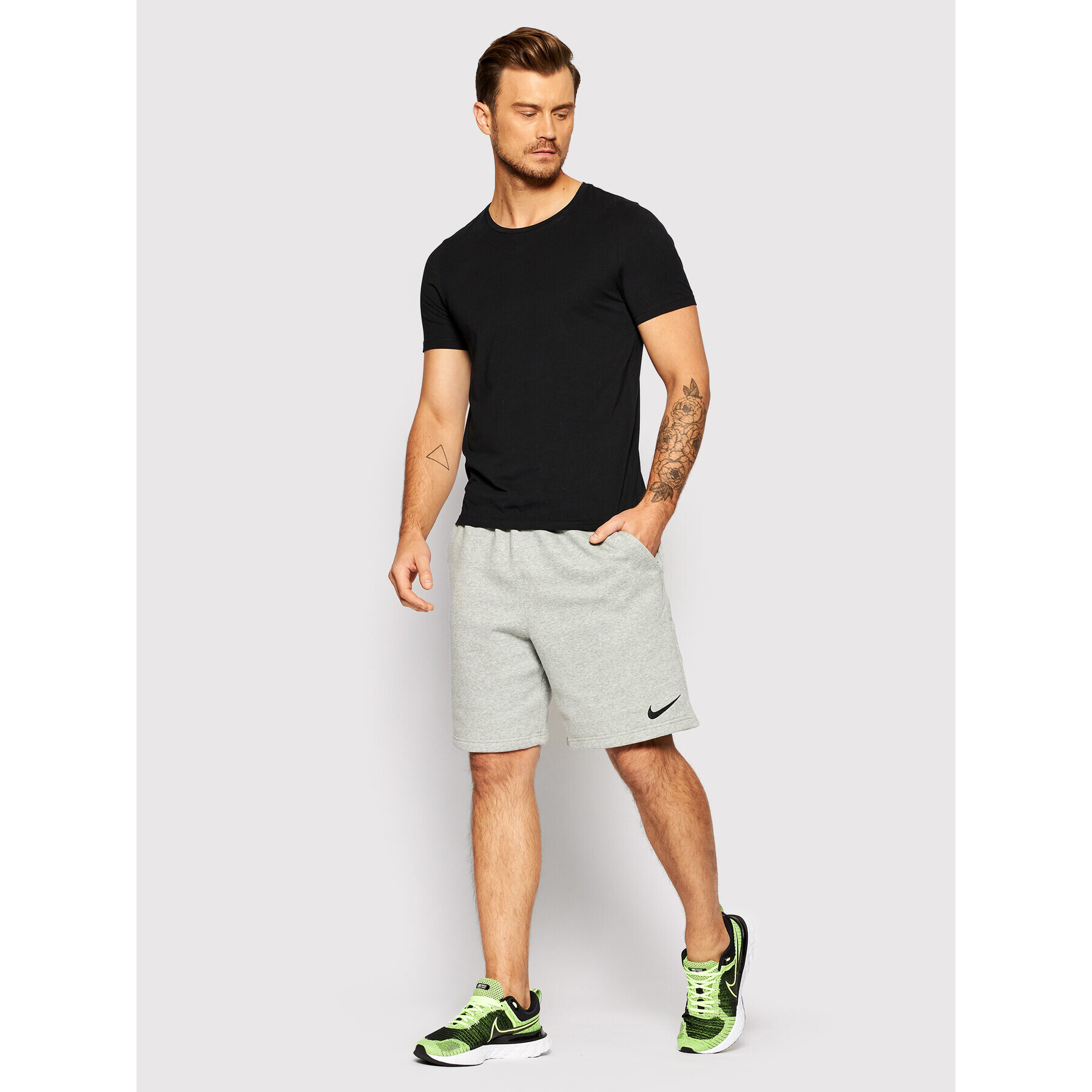 Nike Спортни шорти Park CW6910 Сив Regular Fit - Pepit.bg