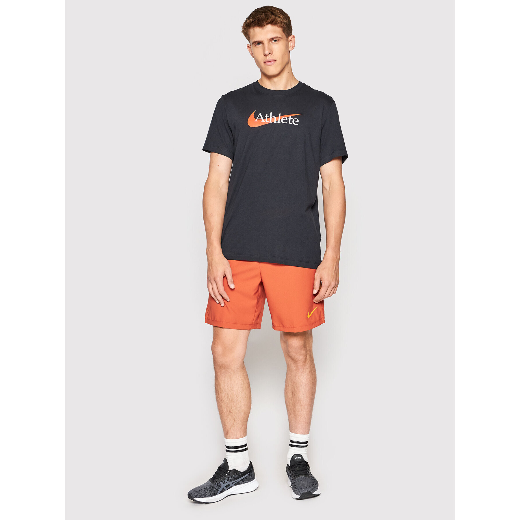 Nike Спортни шорти Pro Flex Vent Max CJ1957 Оранжев Standard Fit - Pepit.bg