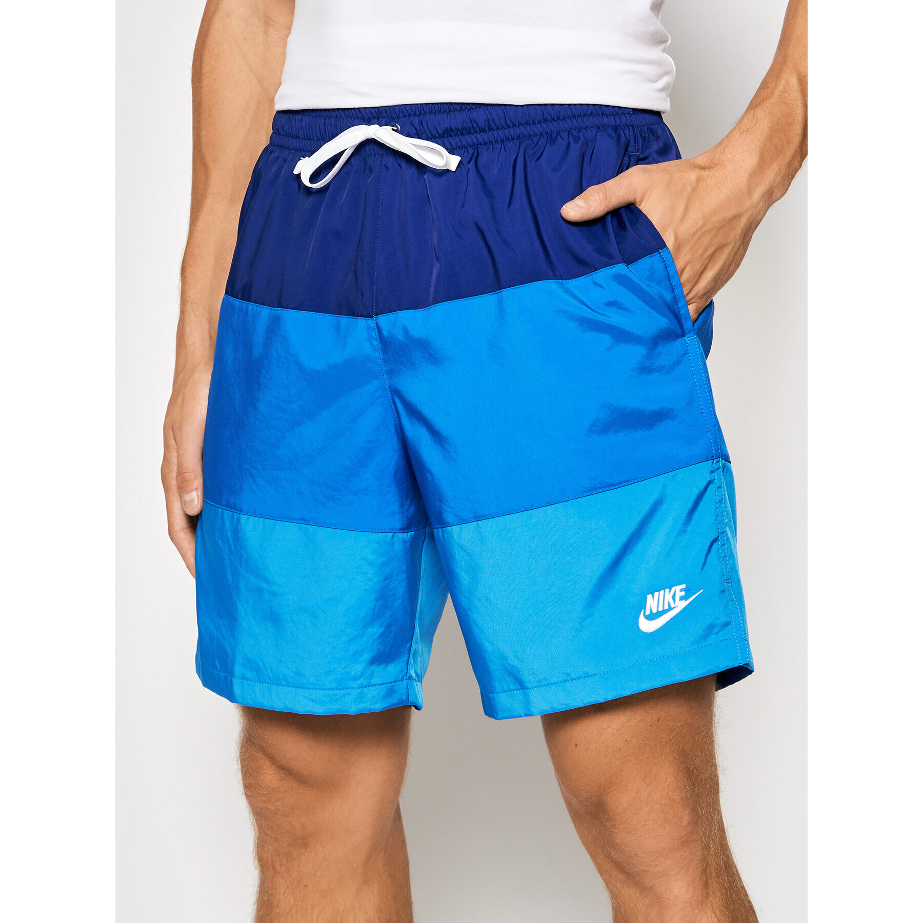 Nike Спортни шорти Sportswear City Edition CJ4486 Тъмносин Regular Fit - Pepit.bg