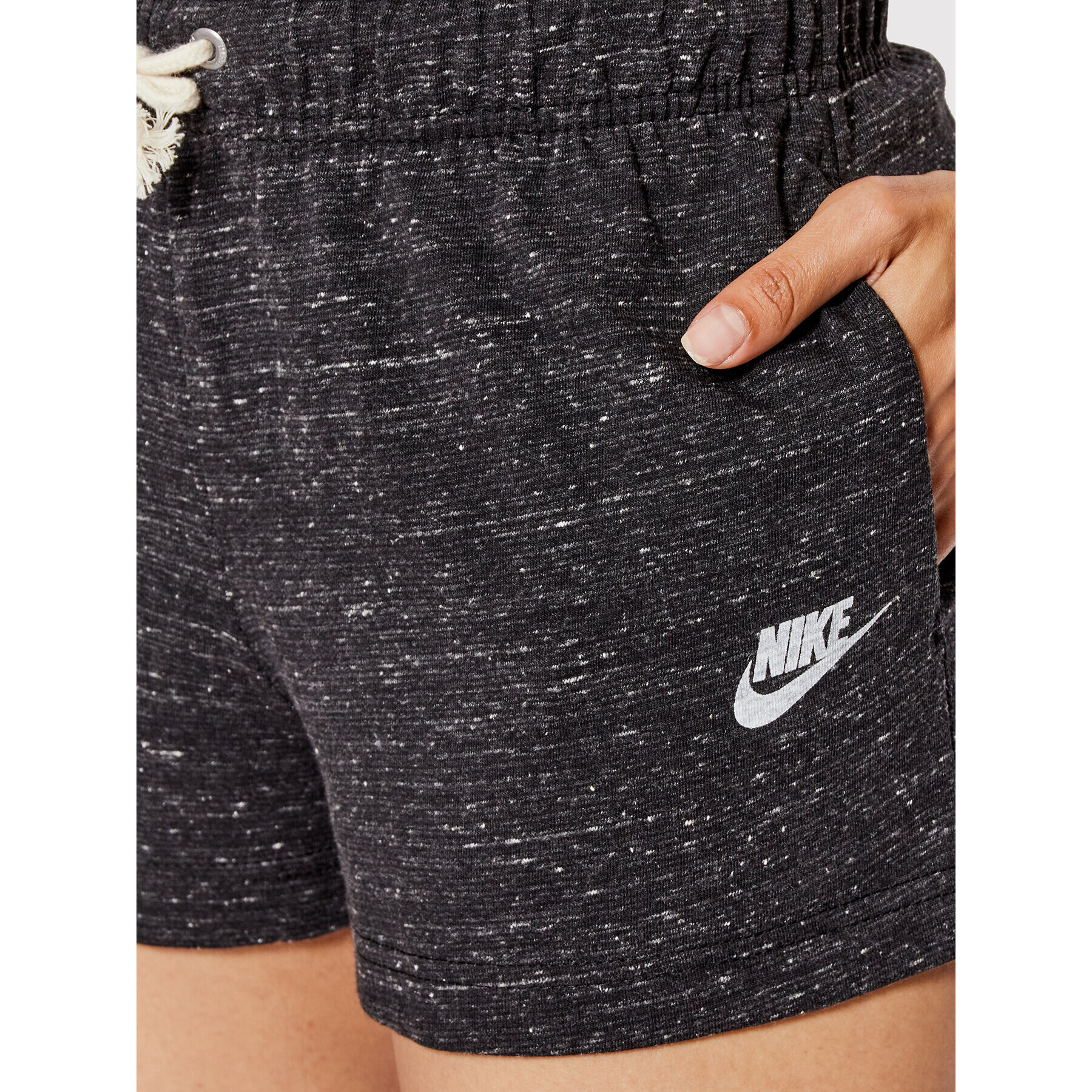 Nike Спортни шорти Sportswear Gym Vintage DM6392 Черен Regular Fit - Pepit.bg