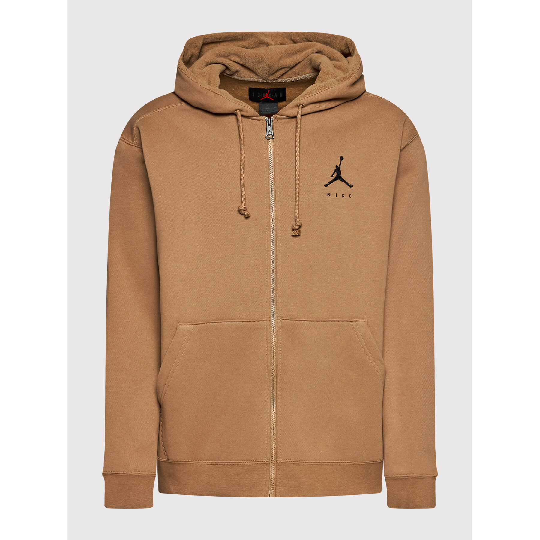 Nike Суитшърт Air Jordan Jumpman DC9606 Кафяв Regular Fit - Pepit.bg