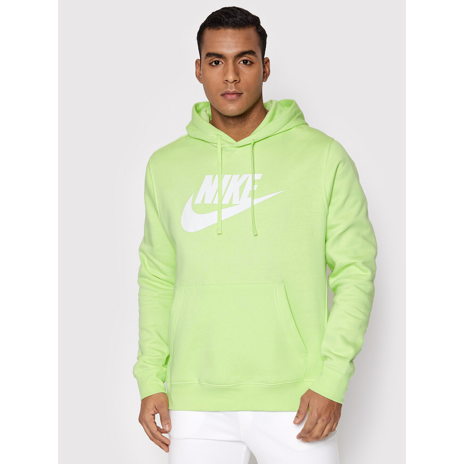 Nike Суитшърт Sportswear Club BV2973 Зелен Standard Fit - Pepit.bg