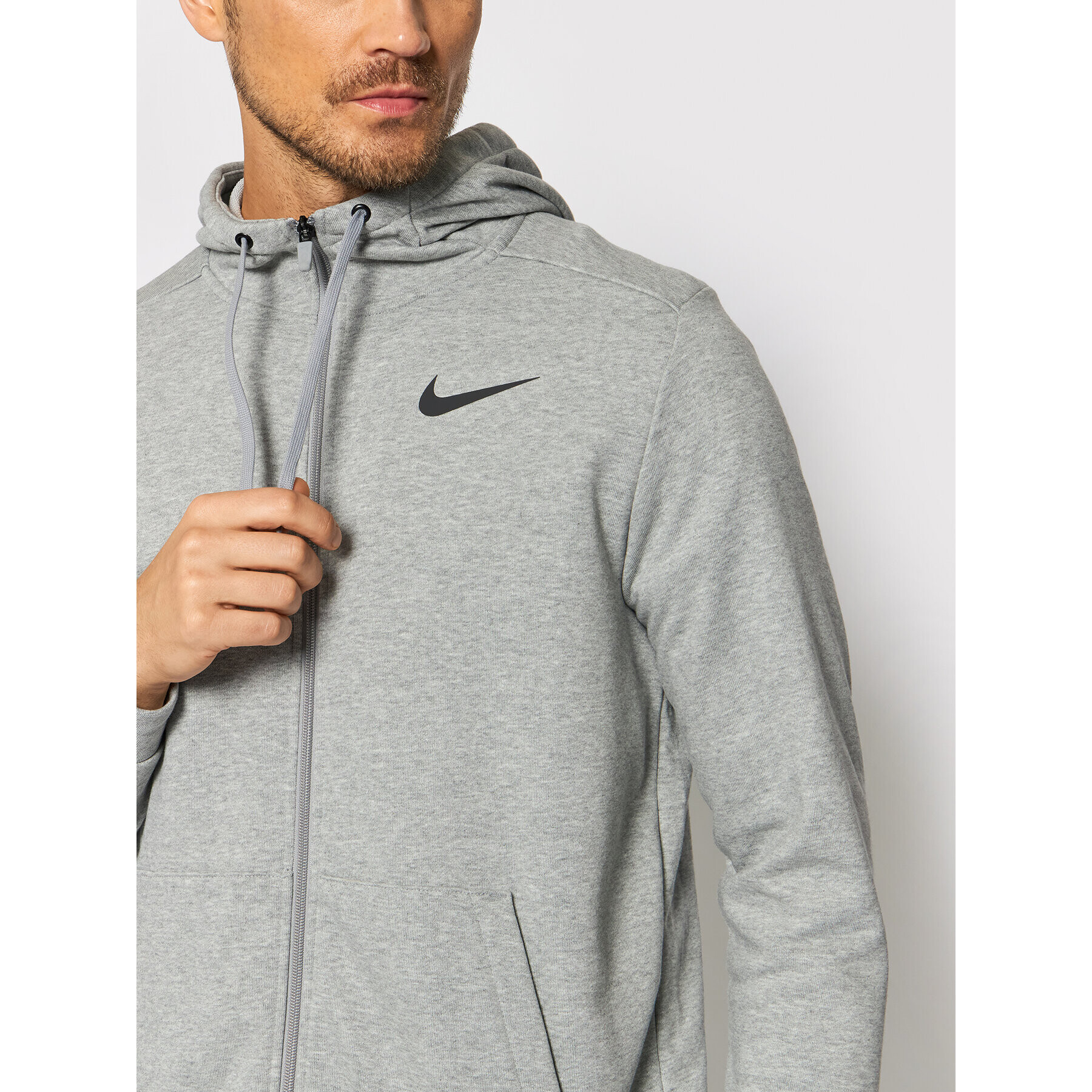 Nike Суитшърт Dri-FIT CZ6376 Сив Standard Fit - Pepit.bg