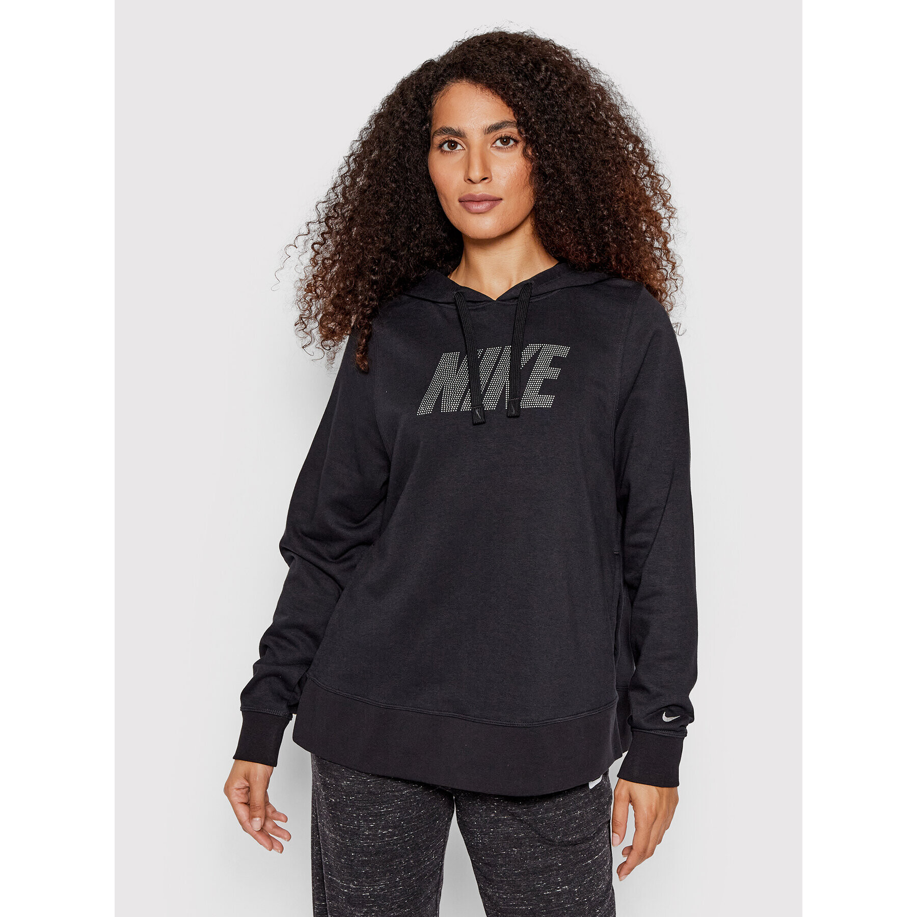 Nike Суитшърт Dri-Fit DM2883 Черен Oversize - Pepit.bg