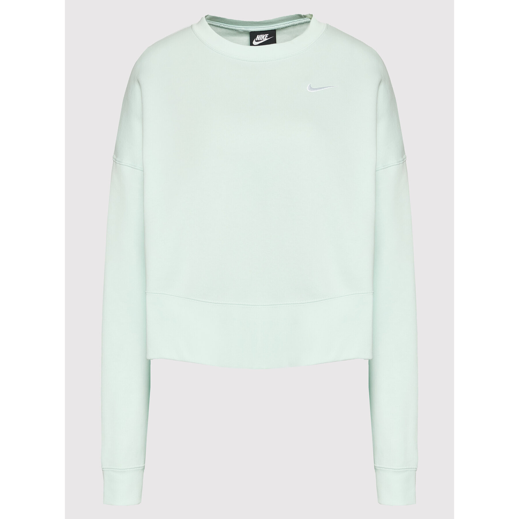 Nike Суитшърт Essential CK0168 Зелен Loose Fit - Pepit.bg
