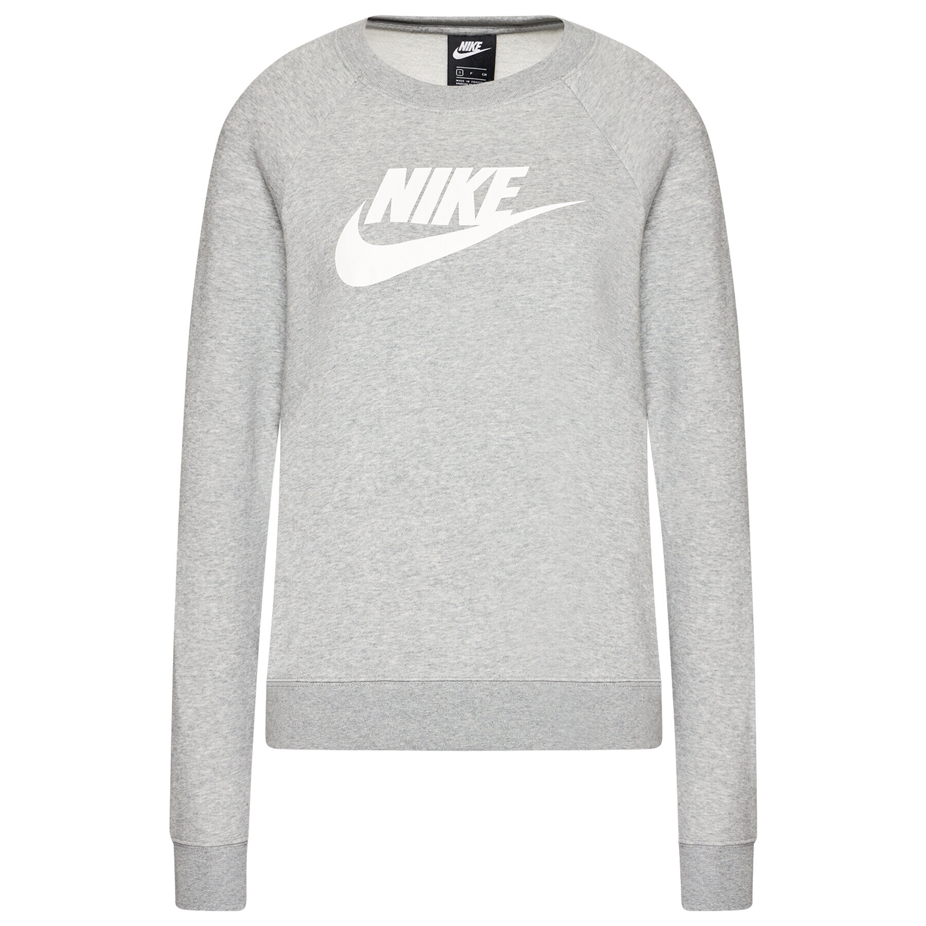 Nike Суитшърт Essential Crew BV4112 Сив Standard Fit - Pepit.bg