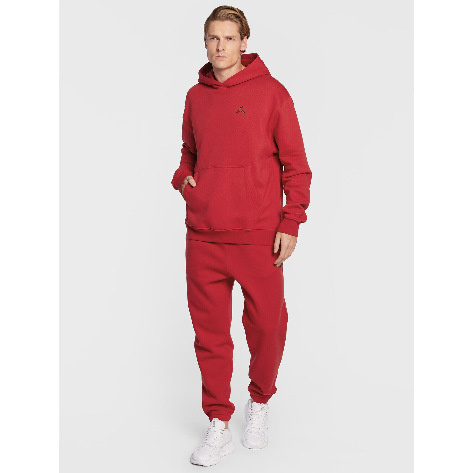 Nike Суитшърт Jordan Essentials DA9818 Червен Standard Fit - Pepit.bg