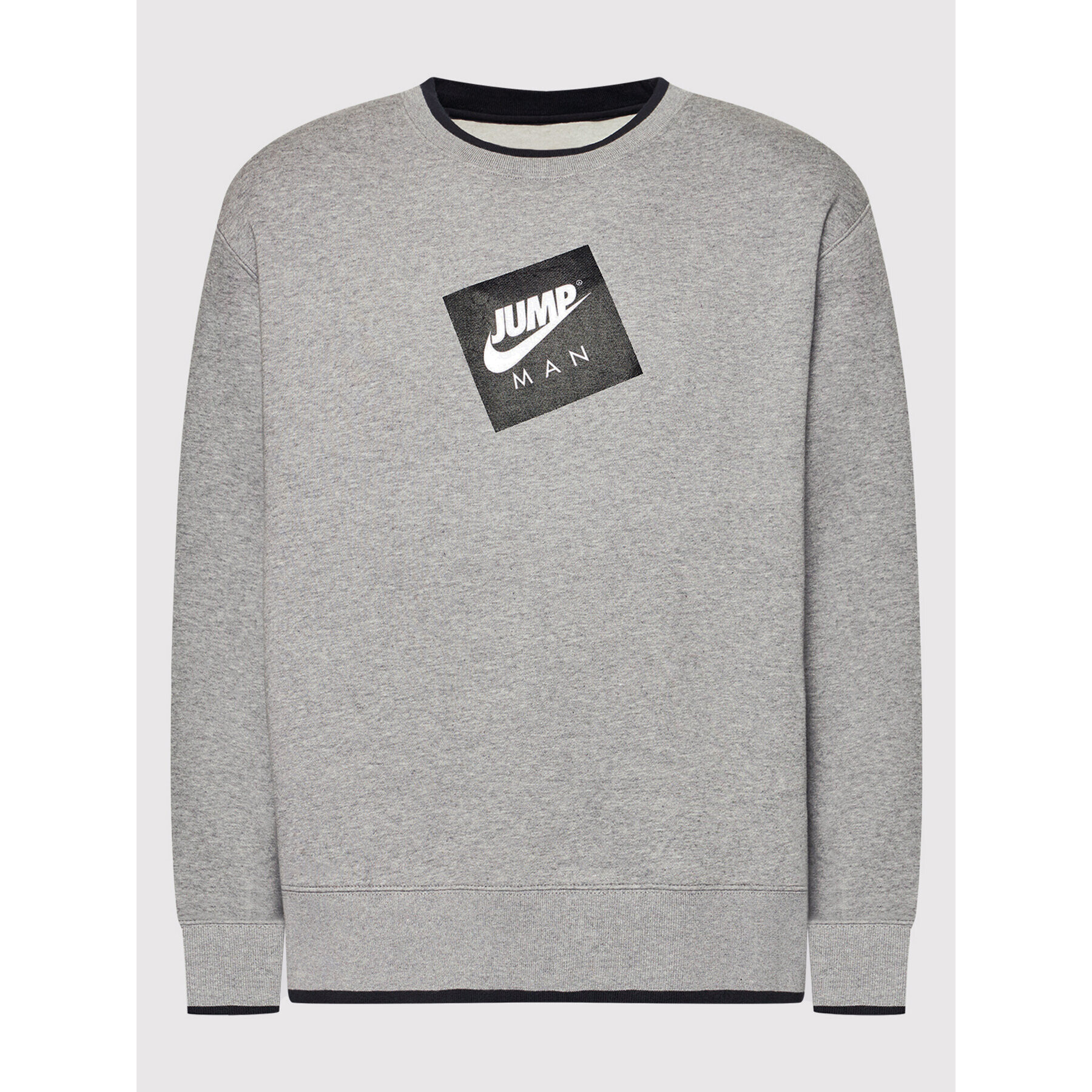 Nike Суитшърт Jordan Jumpman Classics CV2370 Сив Standard Fit - Pepit.bg