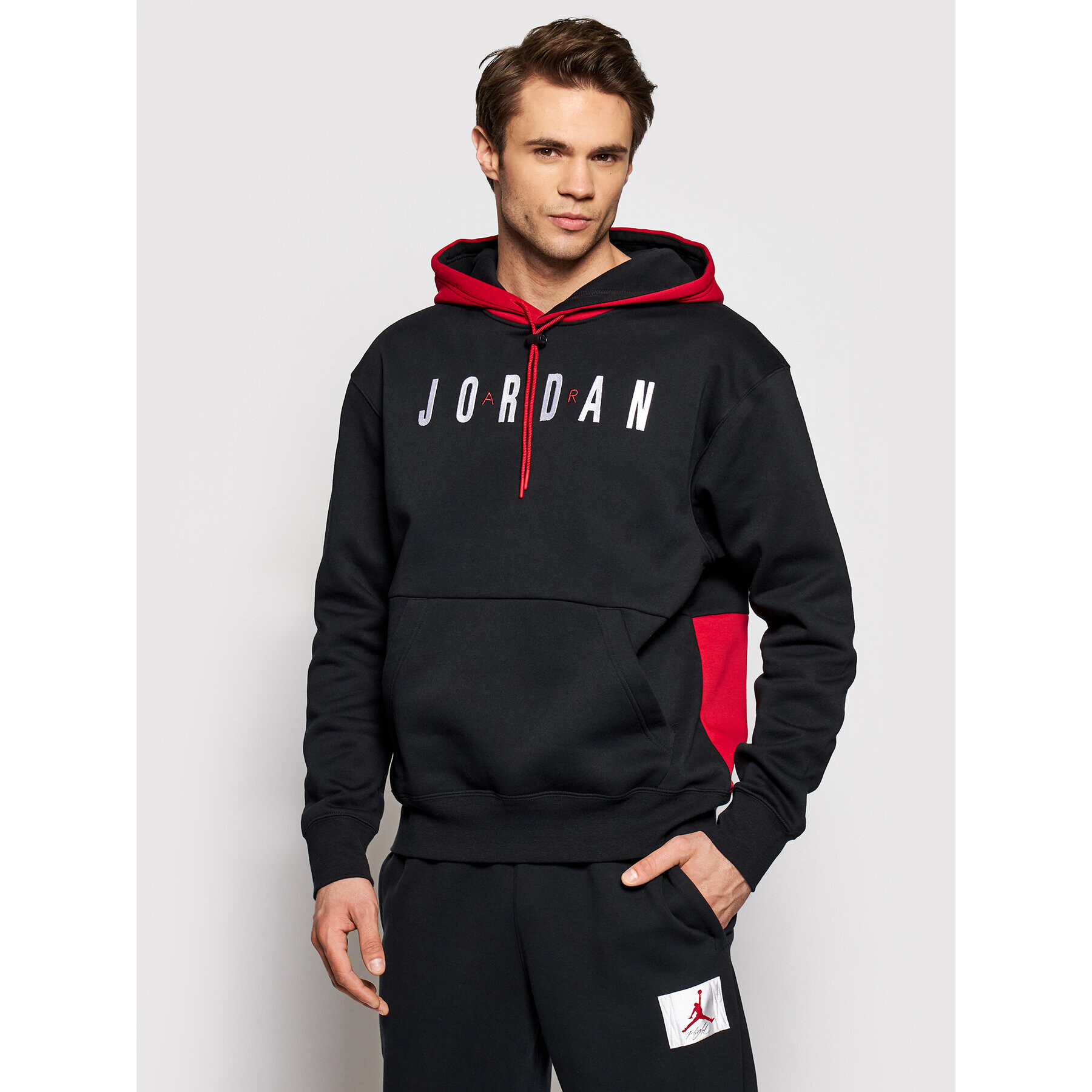 Nike Суитшърт Jumpman CW8434 Черен Standard Fit - Pepit.bg