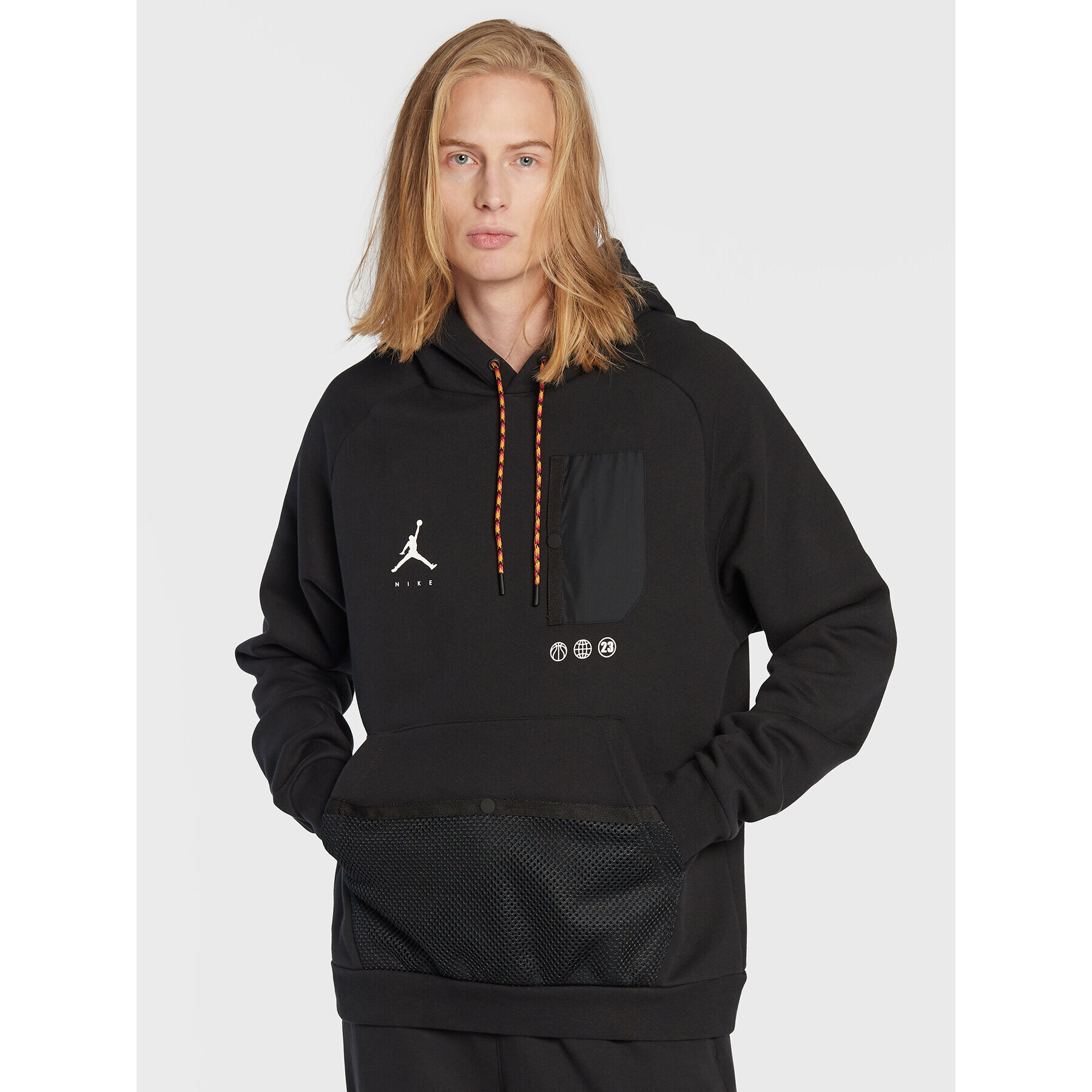Nike Суитшърт Jumpman DJ0258 Черен Relaxed Fit - Pepit.bg