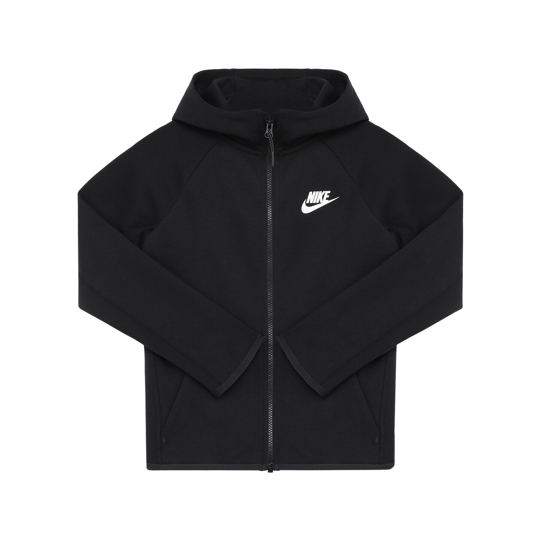 Nike Суитшърт Nsw Tech Junior AR4020 Черен Standard Fit - Pepit.bg