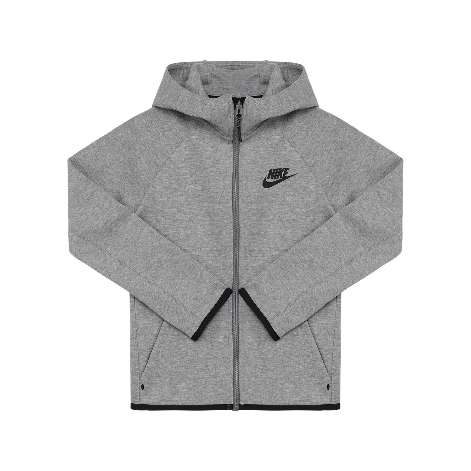 Nike Суитшърт Nsw Tech Junior AR4020 Сив Standard Fit - Pepit.bg