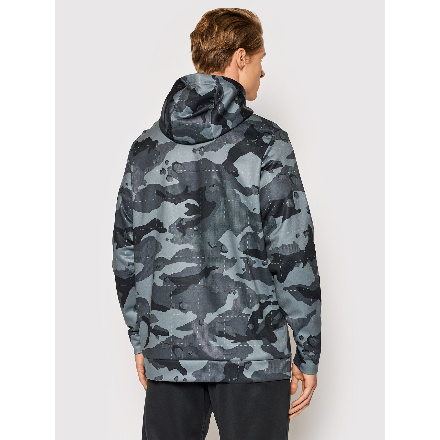 Nike Суитшърт от техническо трико Camo Training DD1757 Зелен Regular Fit - Pepit.bg