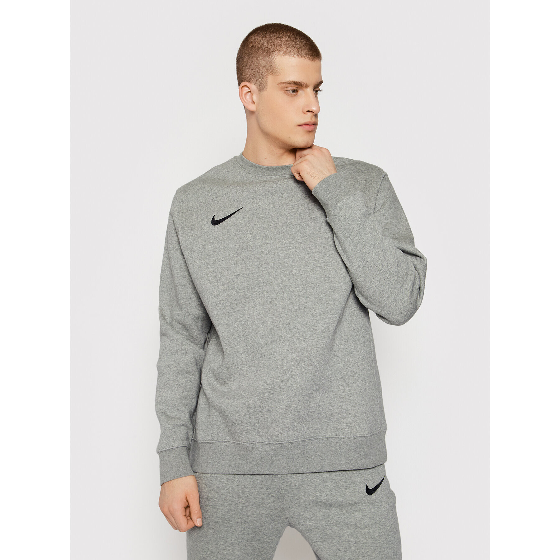 Nike Суитшърт Park CW6902 Сив Regular Fit - Pepit.bg