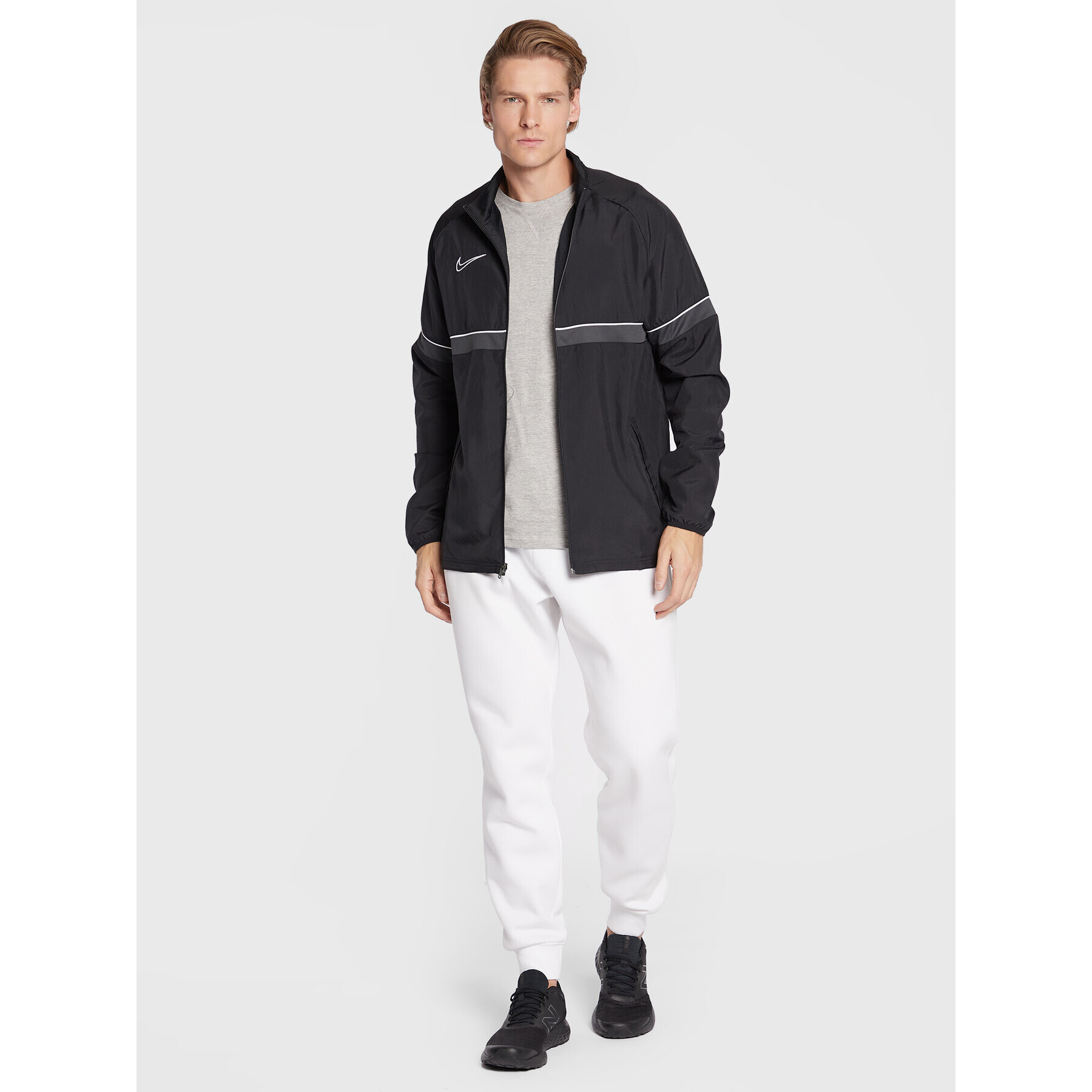Nike Суитшърт Performance Team Academy CW6118 Черен Regular Fit - Pepit.bg