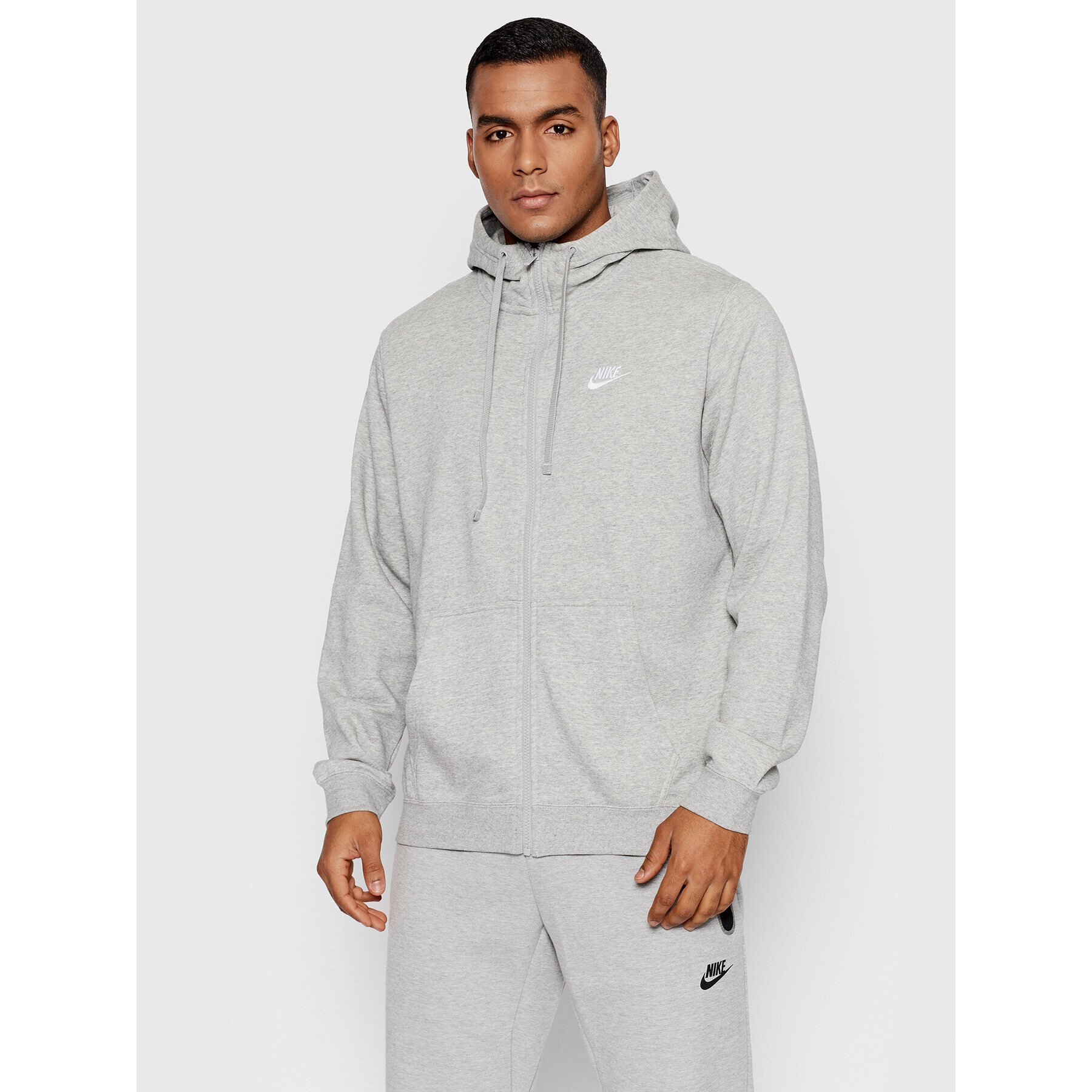 Nike Суитшърт Sportswear 804391 Сив Regular Fit - Pepit.bg