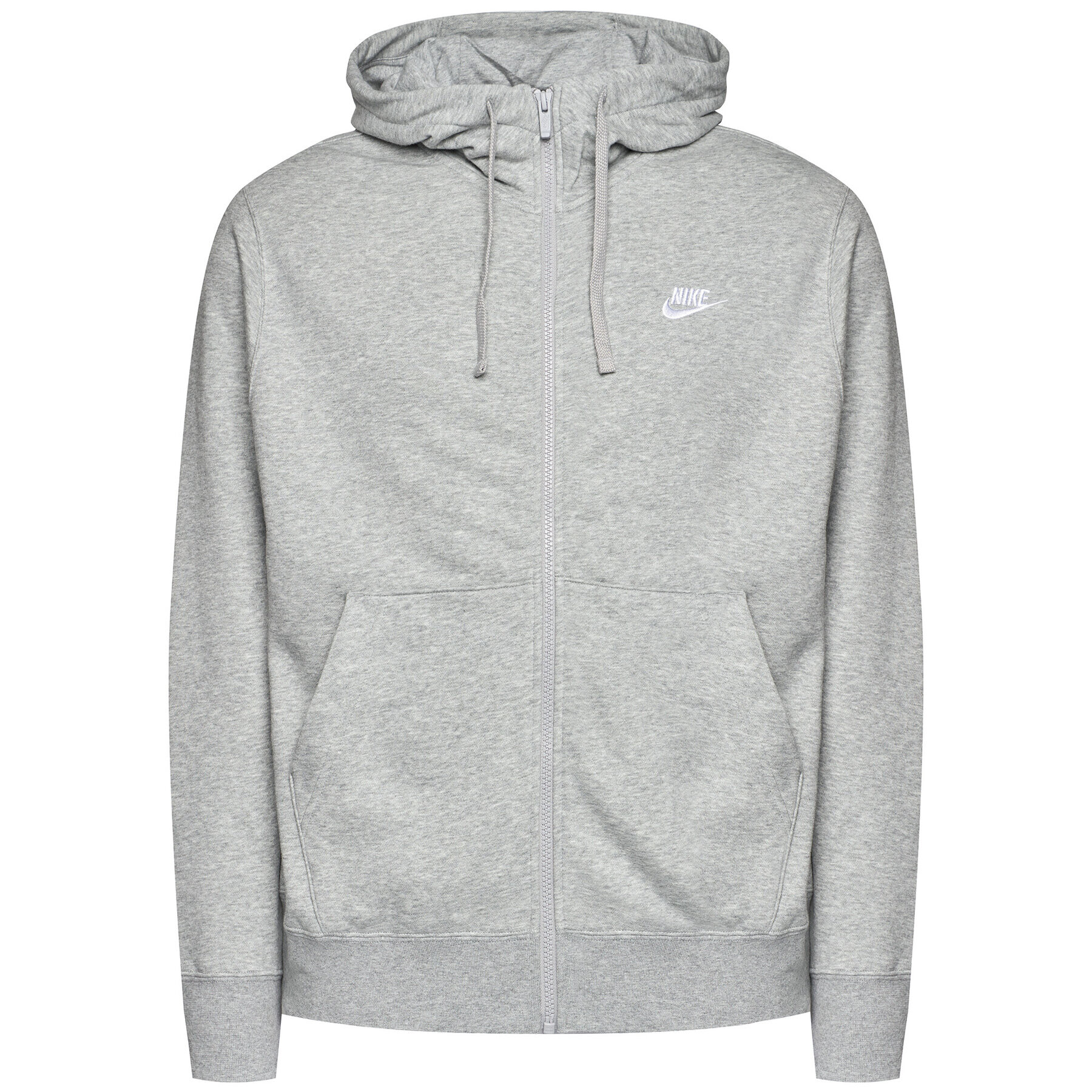 Nike Суитшърт Sportswear Club BV2648 Сив Standard Fit - Pepit.bg