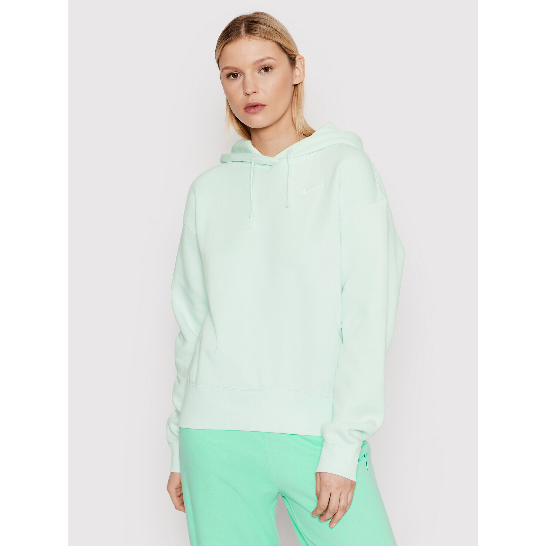 Nike Суитшърт Sportswear CZ2590 Зелен Oversize - Pepit.bg