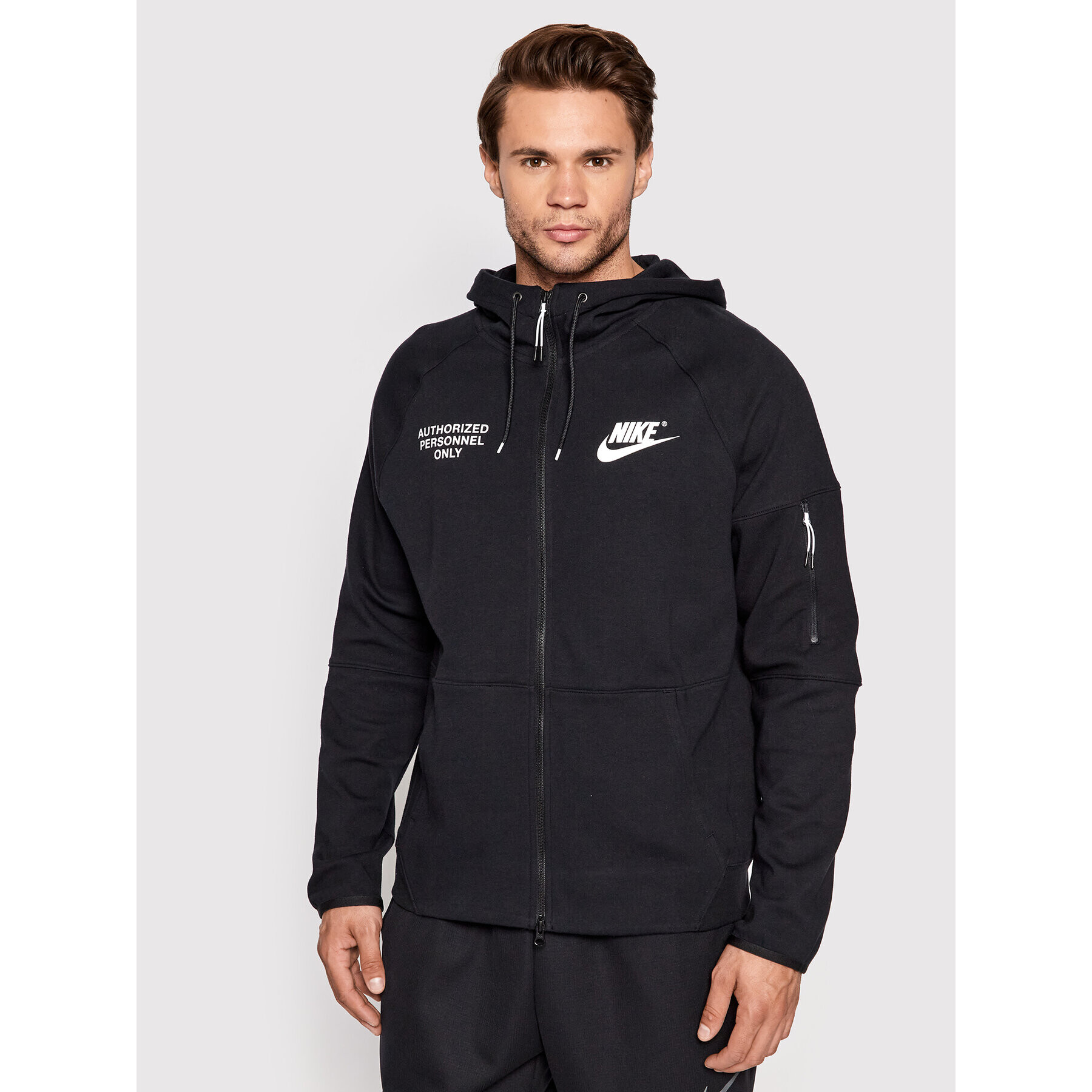 Nike Суитшърт Sportswear DM6548 Черен Regular Fit - Pepit.bg