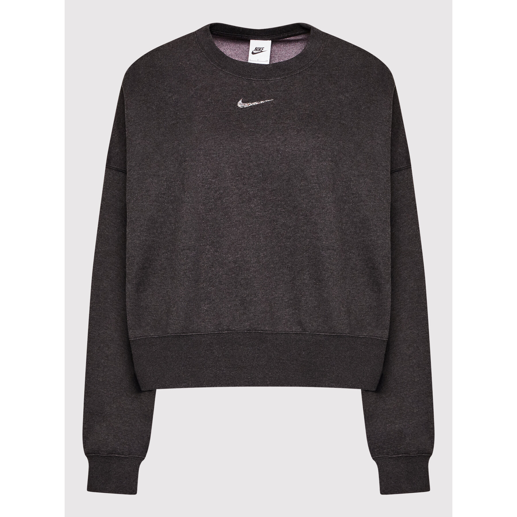 Nike Суитшърт Sportswear Essentials DJ6937 Сив Oversize - Pepit.bg