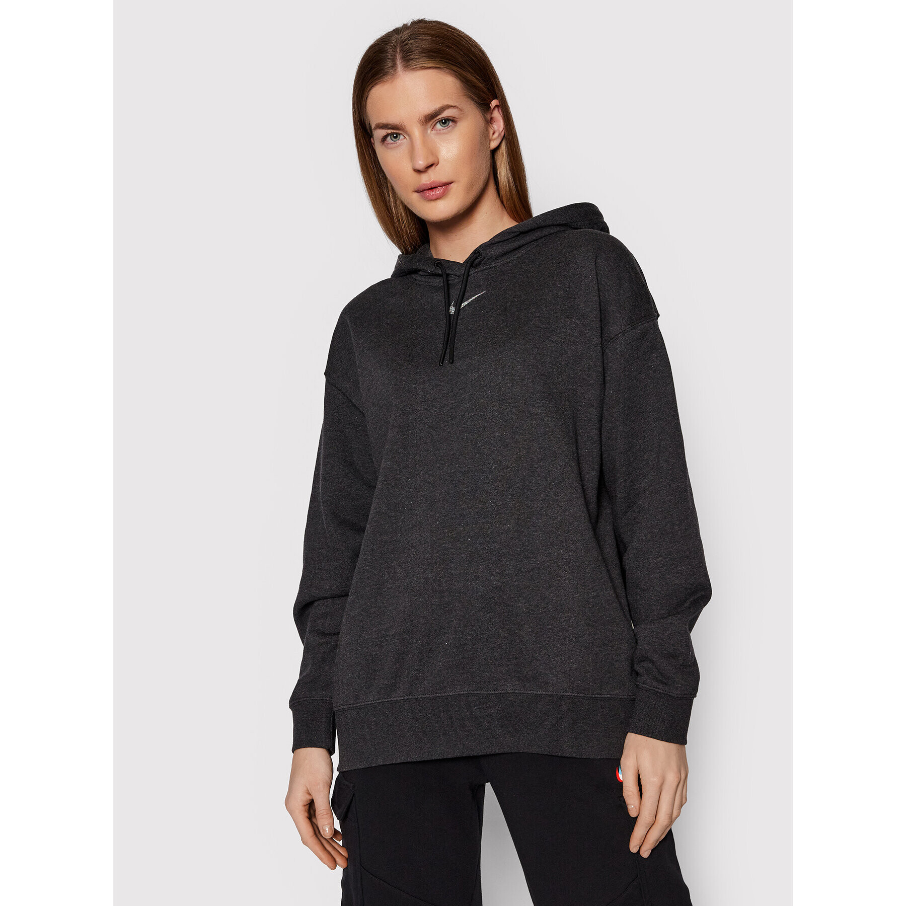 Nike Суитшърт Sportswear Essentials DJ6939 Сив Oversize - Pepit.bg