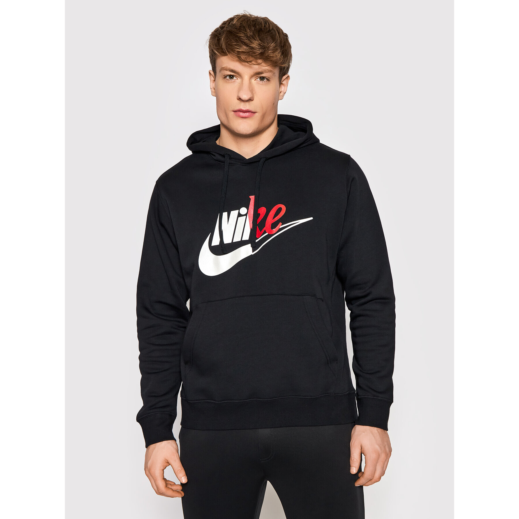 Nike Суитшърт Sportswear Sport Essentials+ DD5011 Черен Standard Fit - Pepit.bg