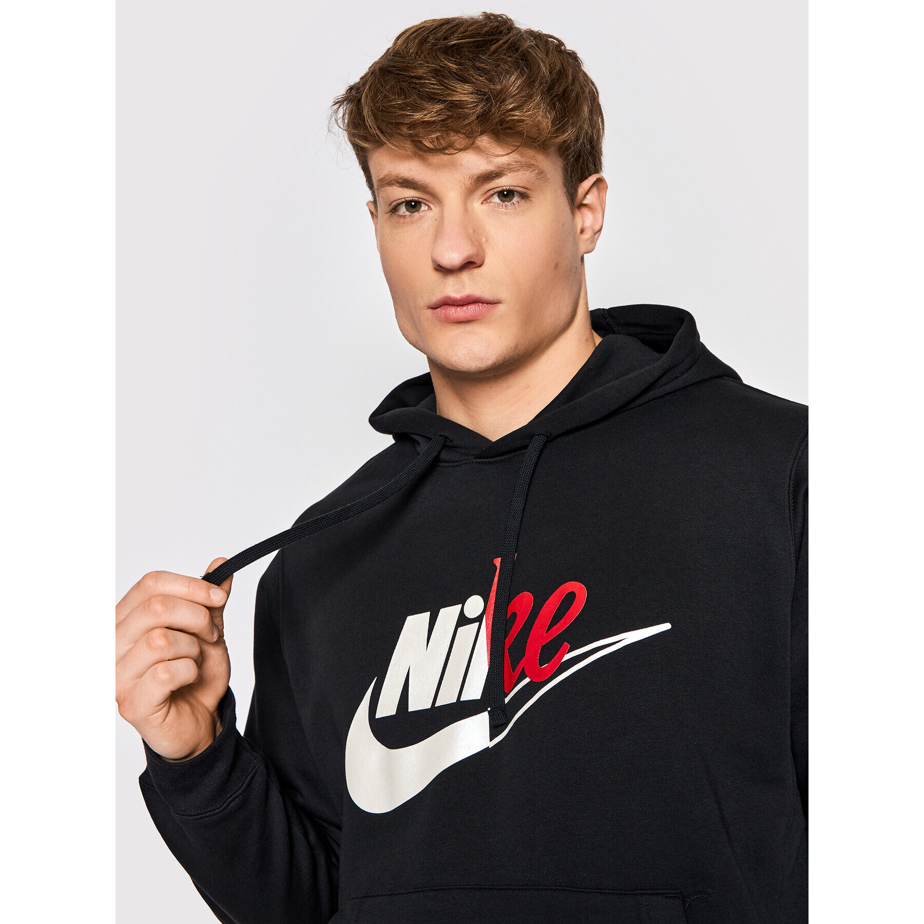 Nike Суитшърт Sportswear Sport Essentials+ DD5011 Черен Standard Fit - Pepit.bg