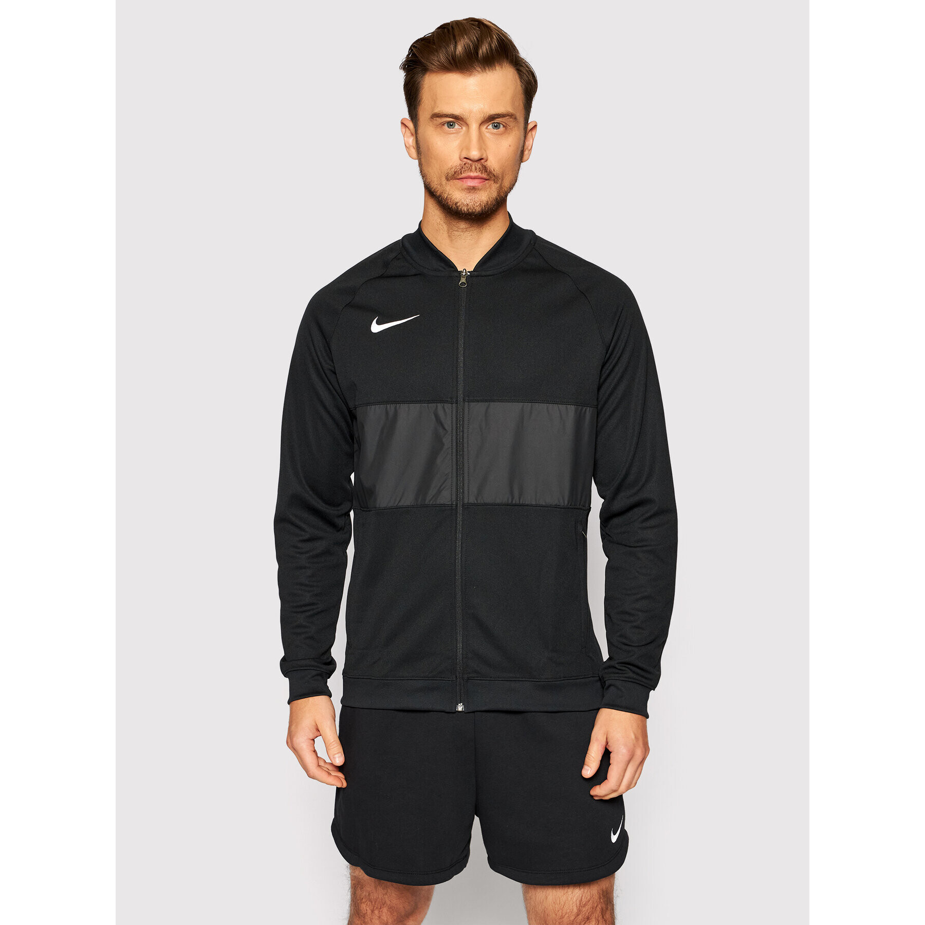 Nike Суитшърт Strike 21 Anthem CW6525 Черен Regular Fit - Pepit.bg