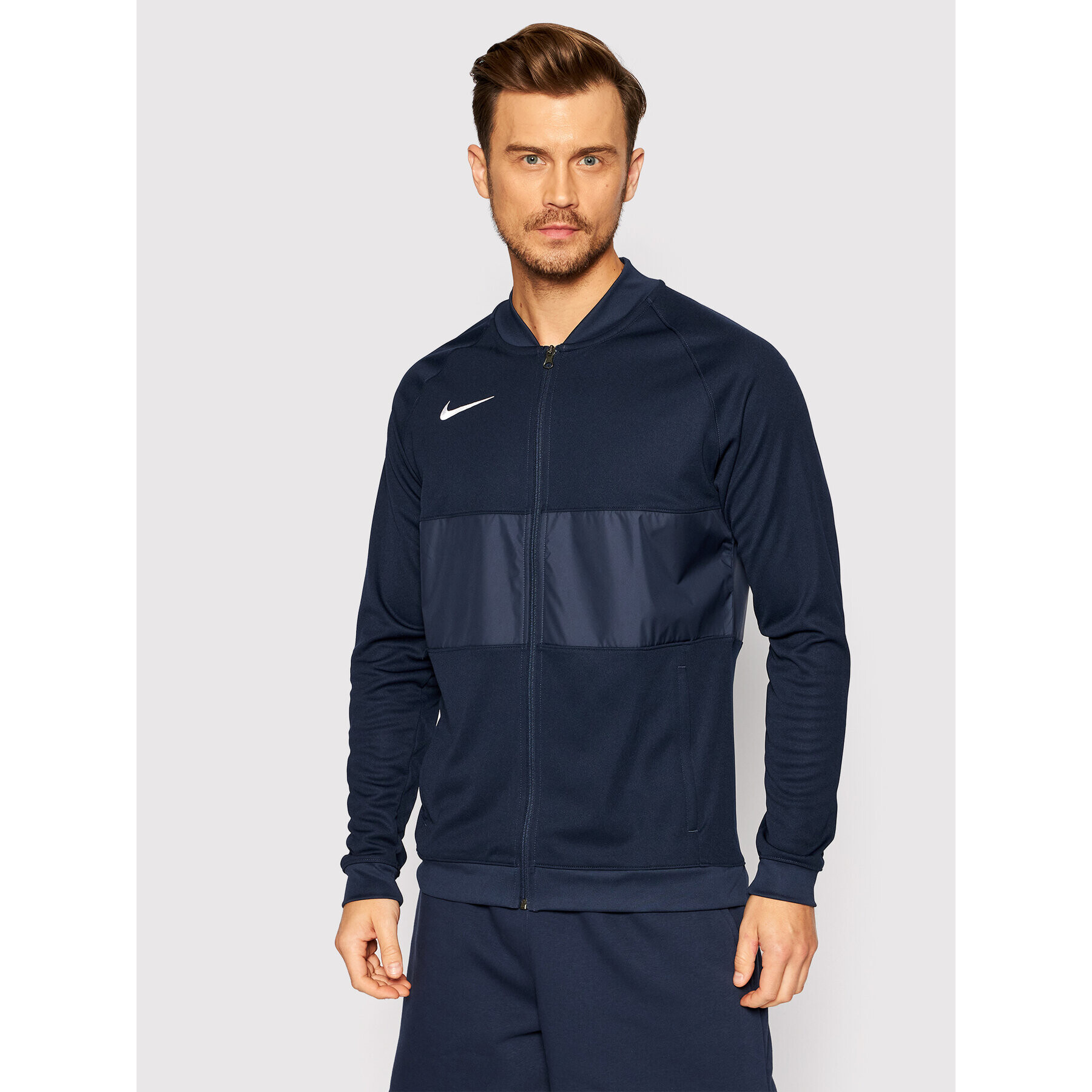 Nike Суитшърт Strike 21 Anthem CW6525 Тъмносин Regular Fit - Pepit.bg