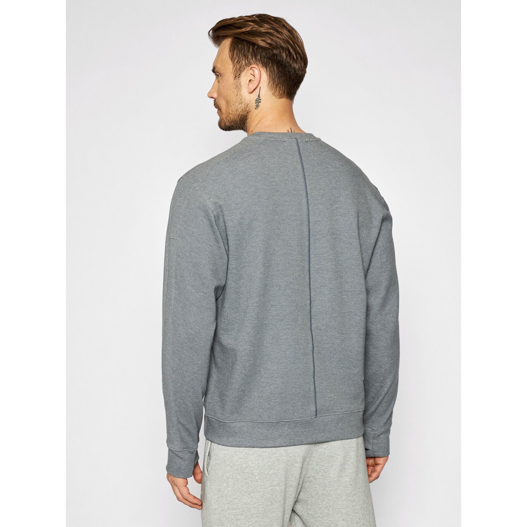 Nike Суитшърт Yoga CU6245 Сив Standard Fit - Pepit.bg