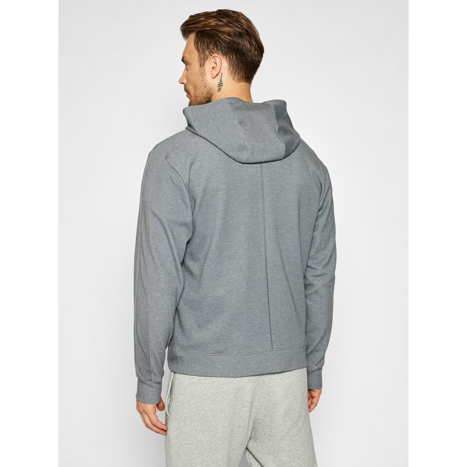 Nike Суитшърт Yoga CU6260 Сив Standard Fit - Pepit.bg