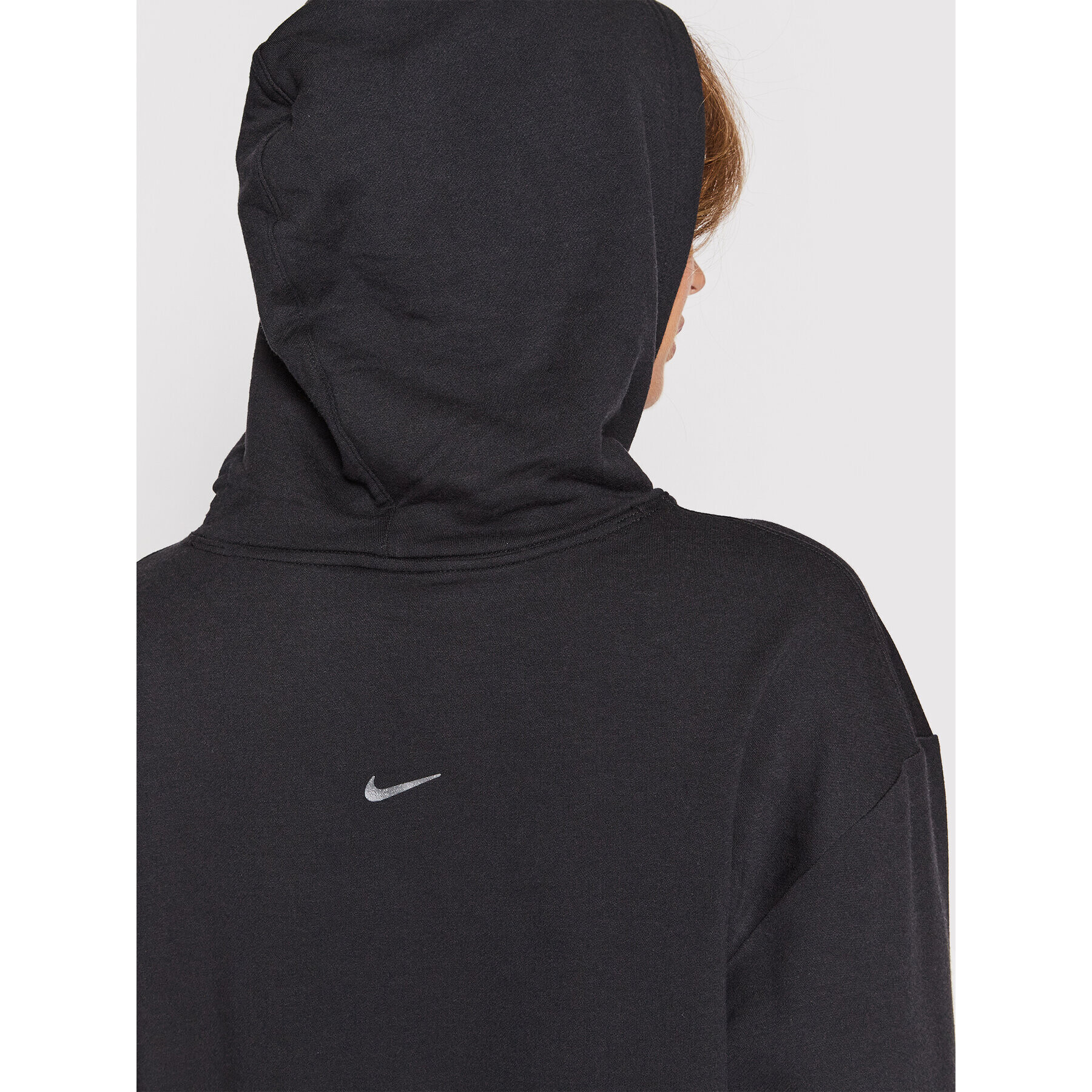 Nike Суитшърт Yoga Luxe DM6981 Черен Relaxed Fit - Pepit.bg