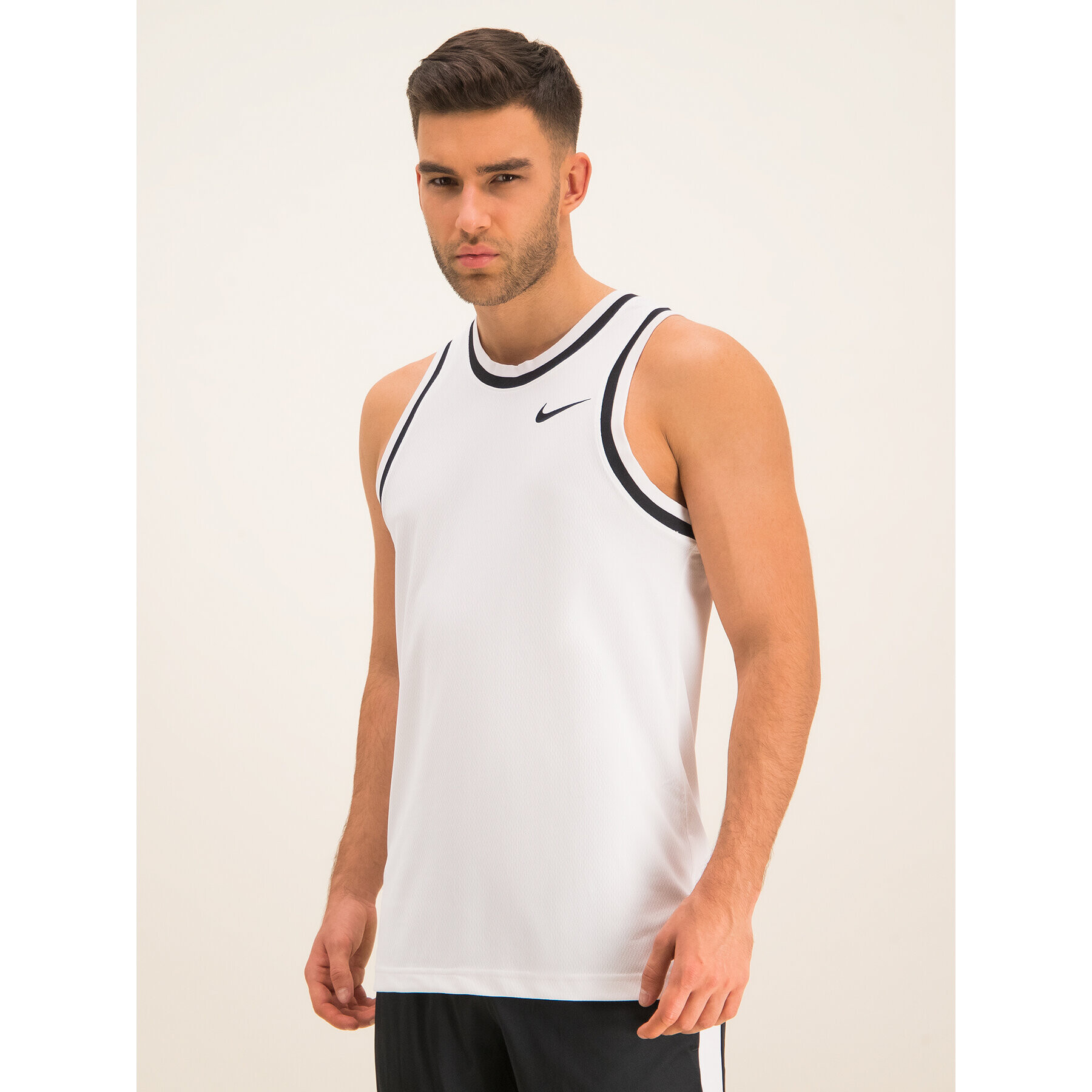 Nike Тениска от техническо трико Classic AQ5591 Бял Standard Fit - Pepit.bg