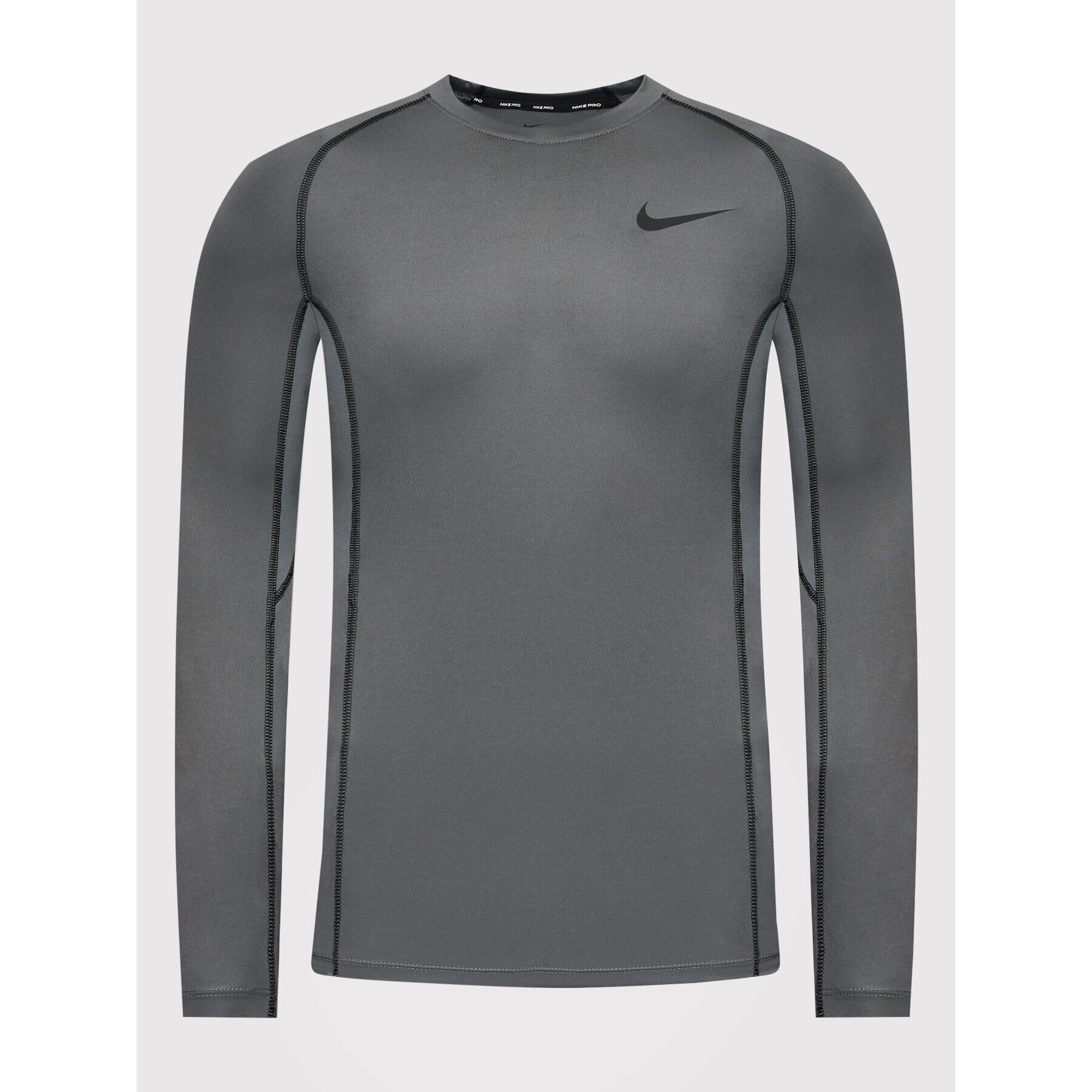 Nike Тениска от техническо трико Pro Dri-Fit DD1990 Сив Tight Fit - Pepit.bg