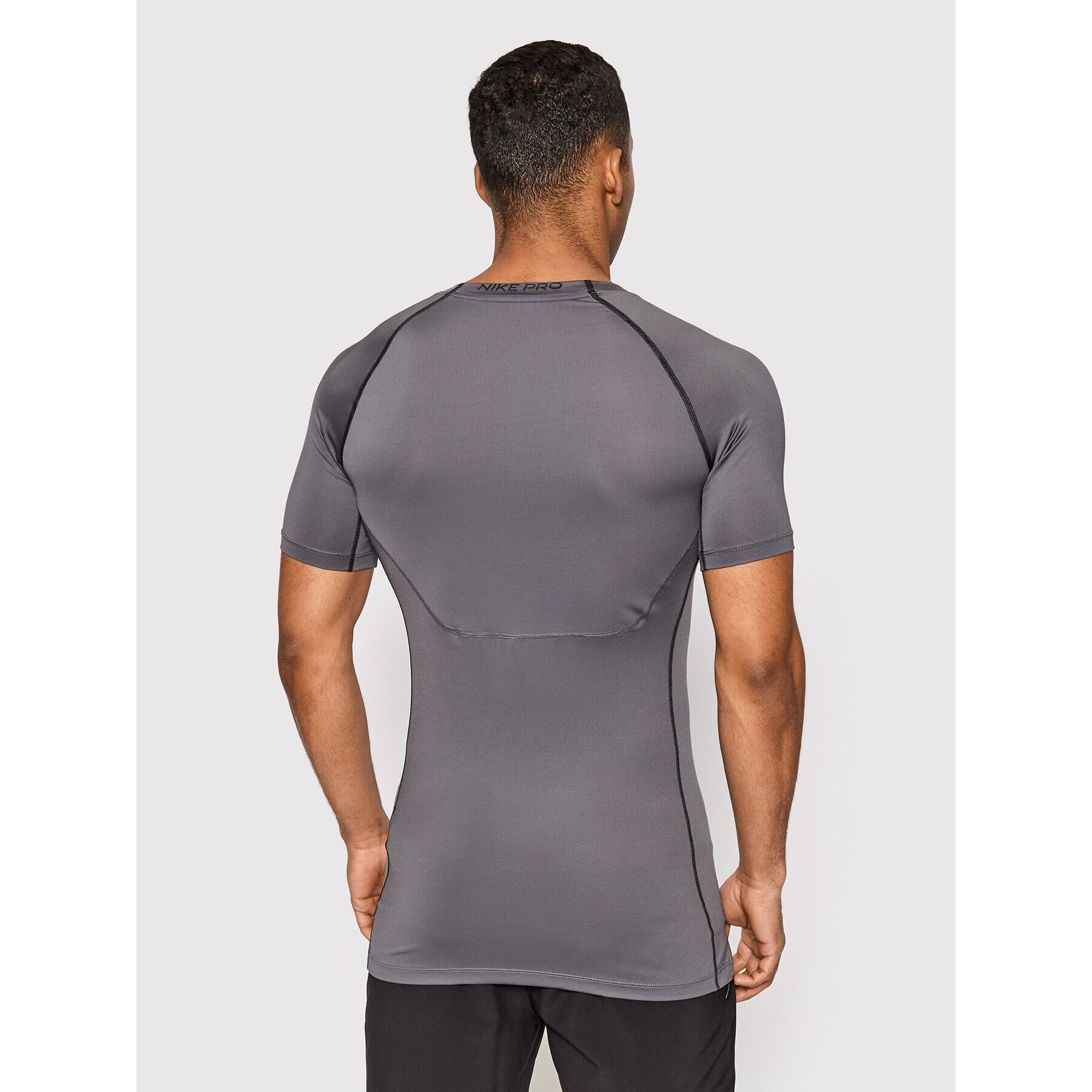 Nike Тениска от техническо трико Pro Dri-Fit DD1992 Сив Tight Fit - Pepit.bg