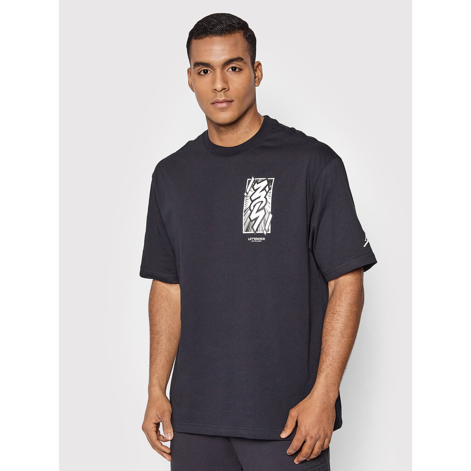 Nike Тишърт Dri-FIT Zion DH0592 Черен Standard Fit - Pepit.bg