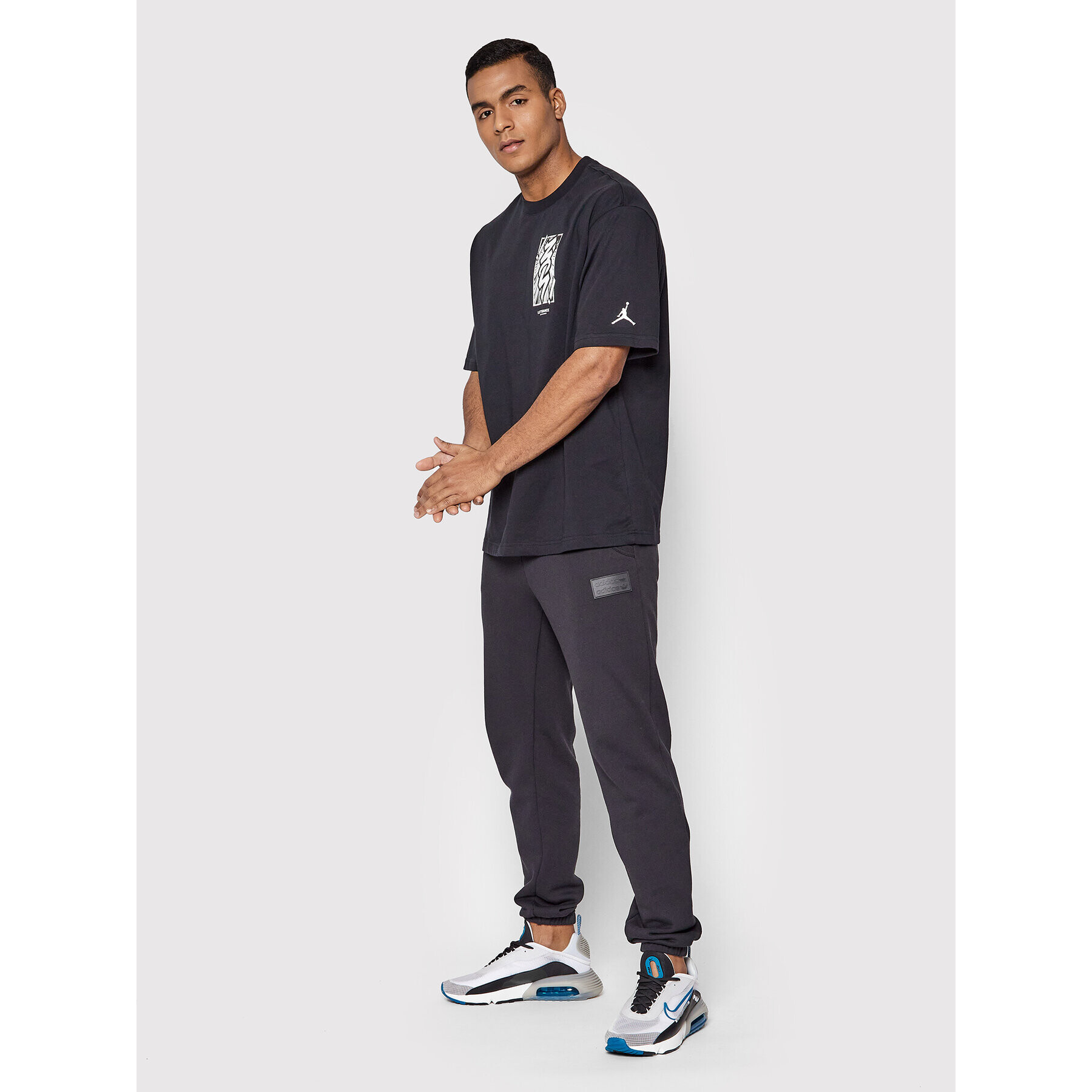 Nike Тишърт Dri-FIT Zion DH0592 Черен Standard Fit - Pepit.bg