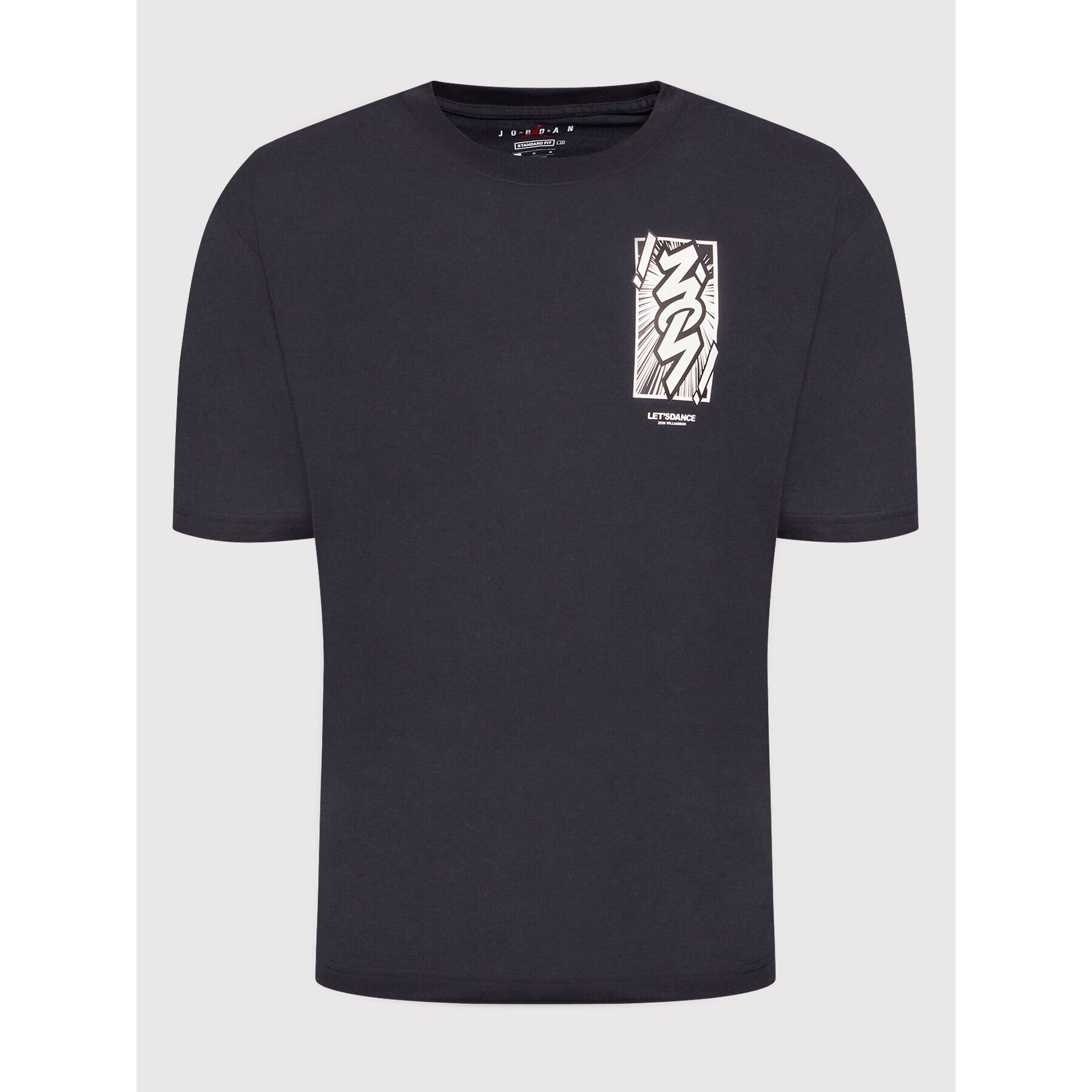 Nike Тишърт Dri-FIT Zion DH0592 Черен Standard Fit - Pepit.bg