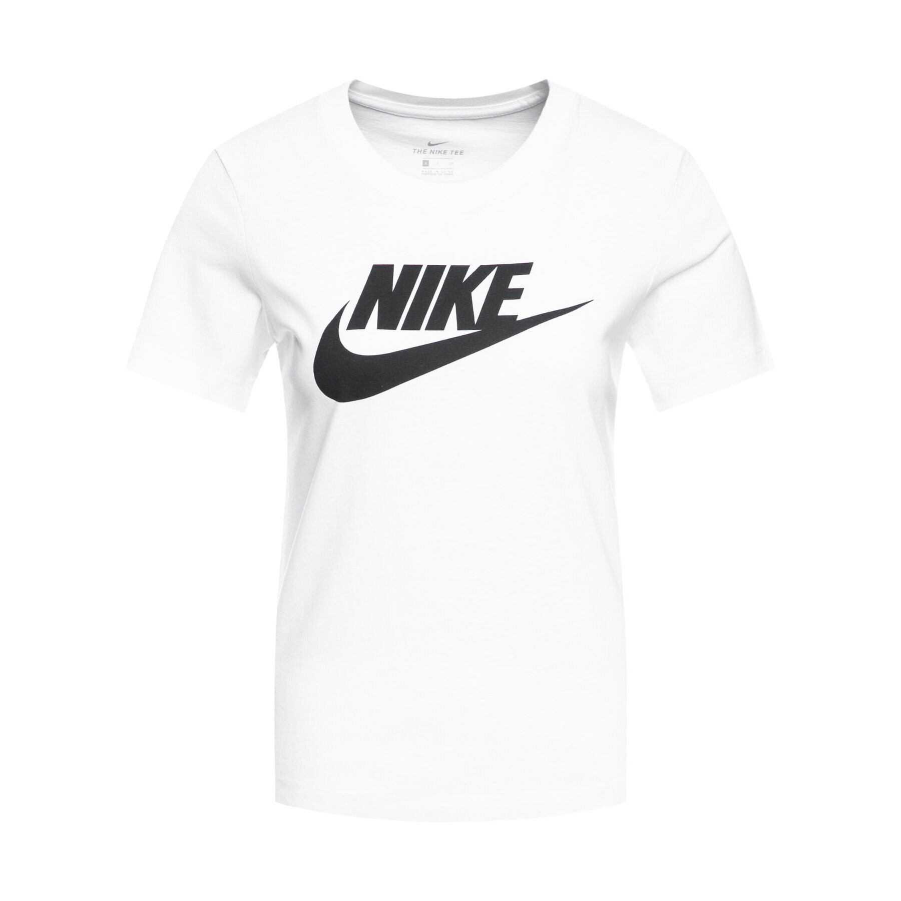 Nike Тишърт Essential BV6169 Бял Regular Fit - Pepit.bg