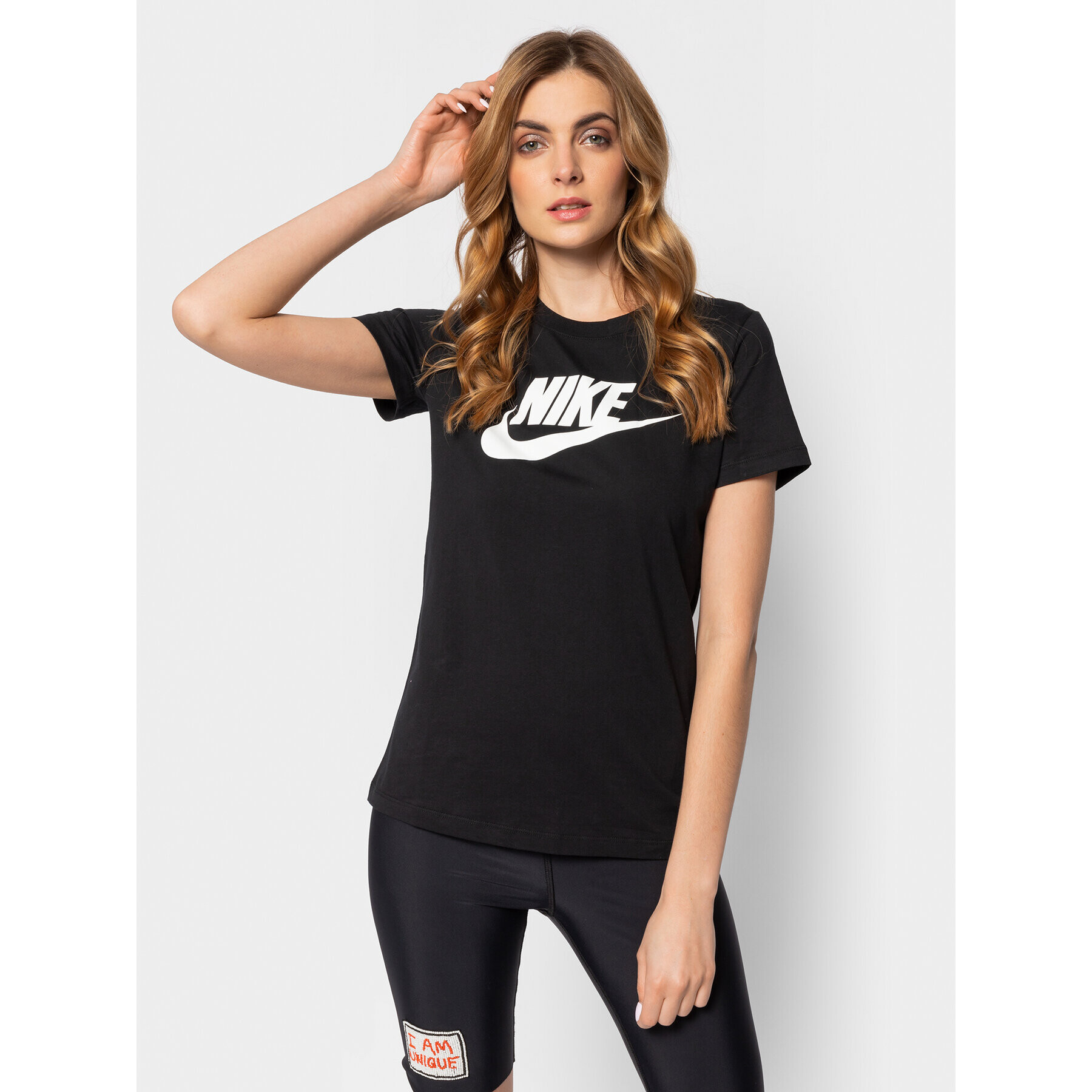 Nike Тишърт Essential BV6169 Черен Regular Fit - Pepit.bg