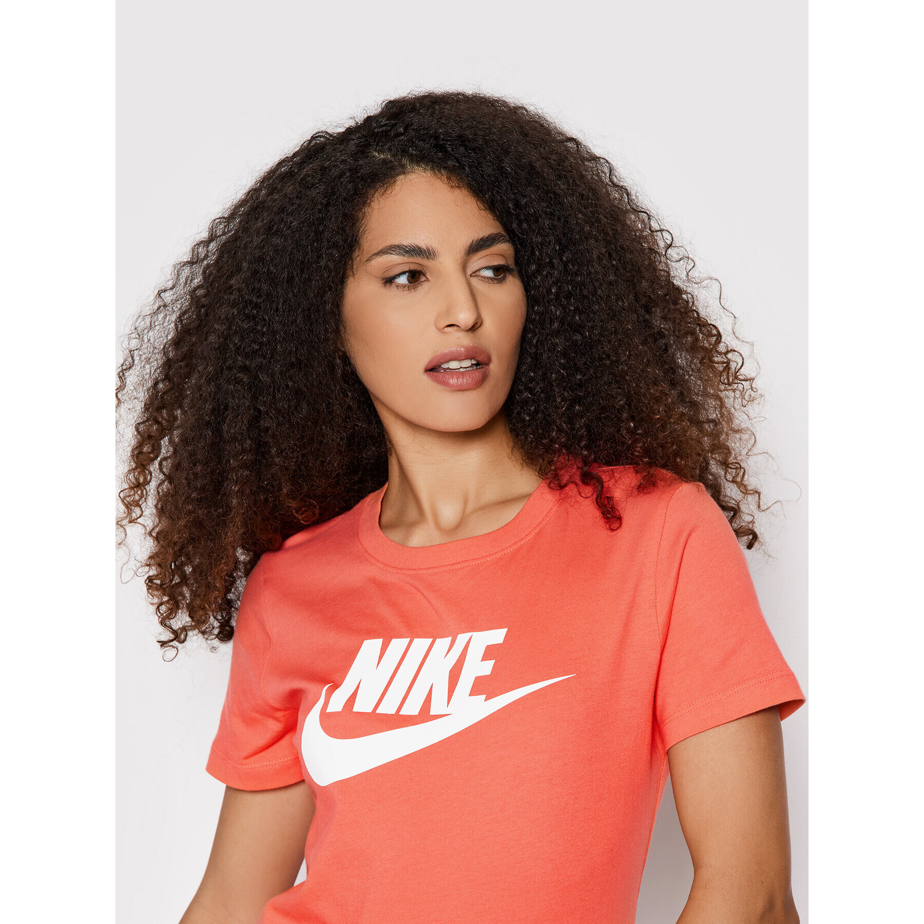 Nike Тишърт Essential BV6169 Оранжев Regular Fit - Pepit.bg