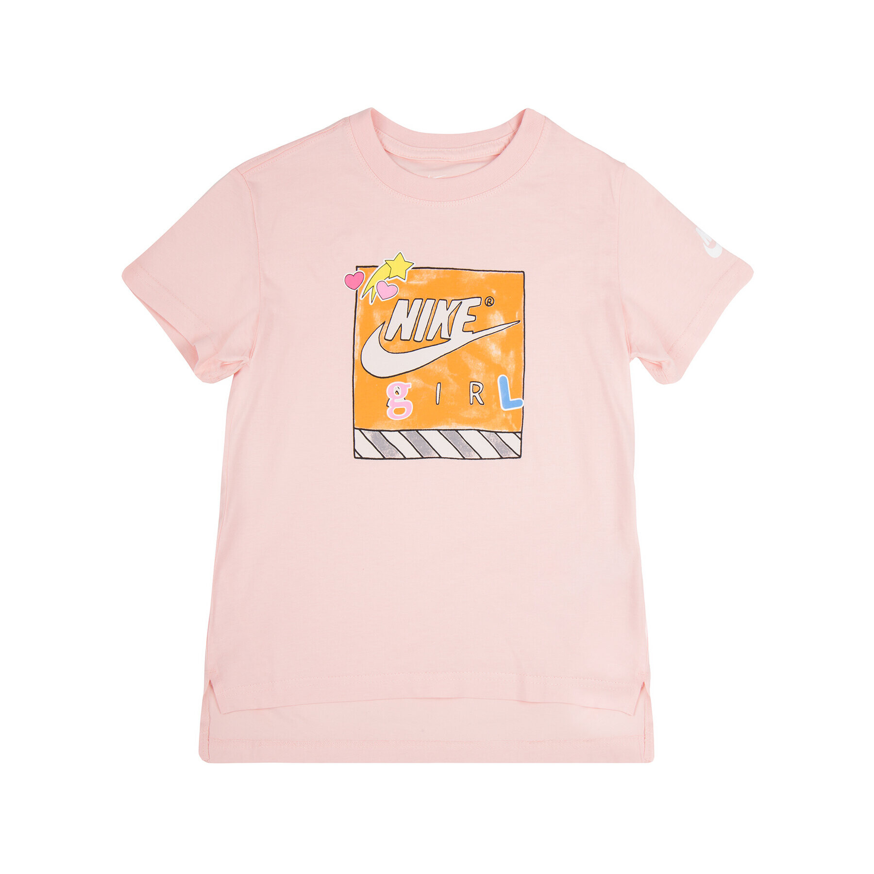 Nike Тишърт Filles CN2322 Розов Standard Fit - Pepit.bg