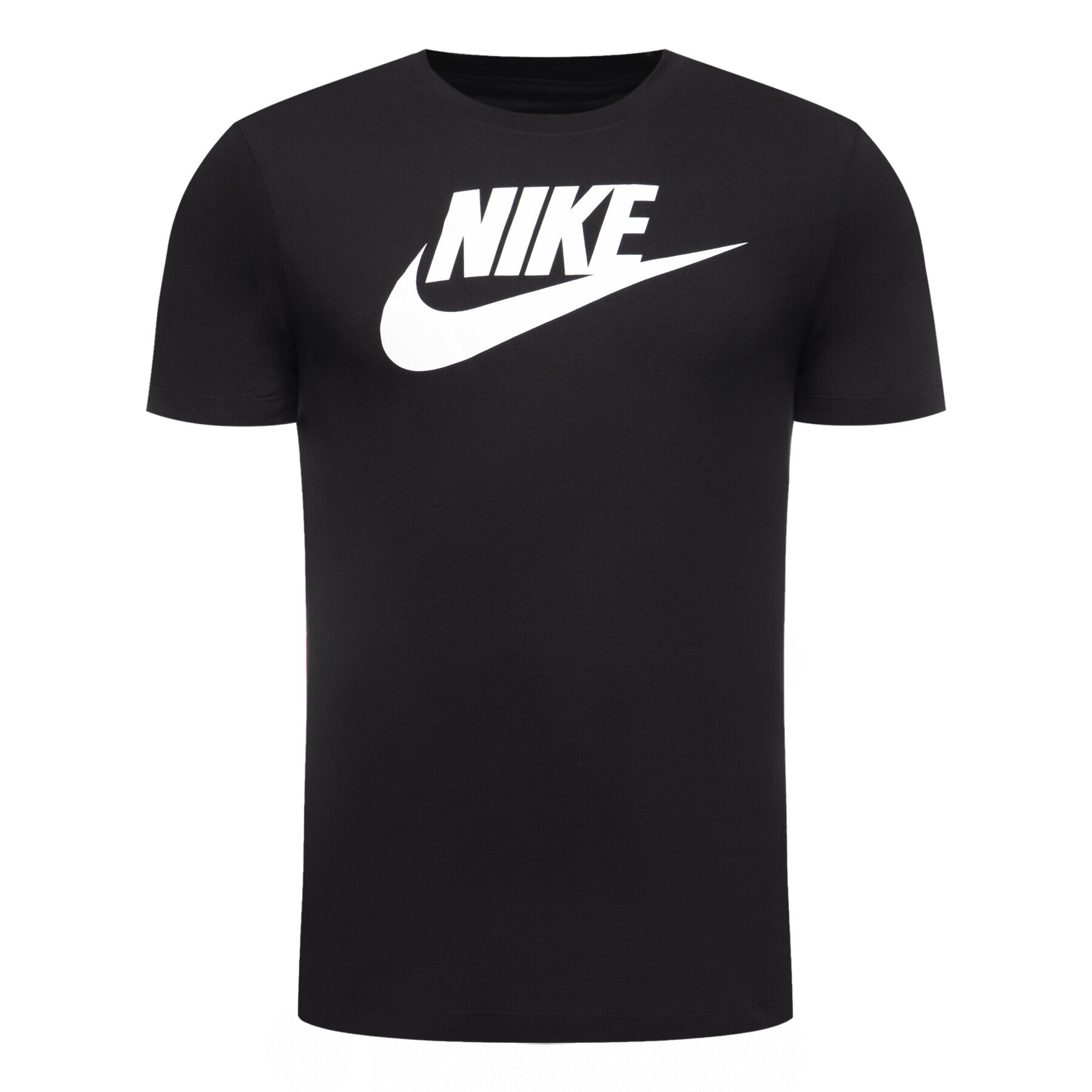 Nike Тишърт Icon Futura AR5004 Черен Regular Fit - Pepit.bg